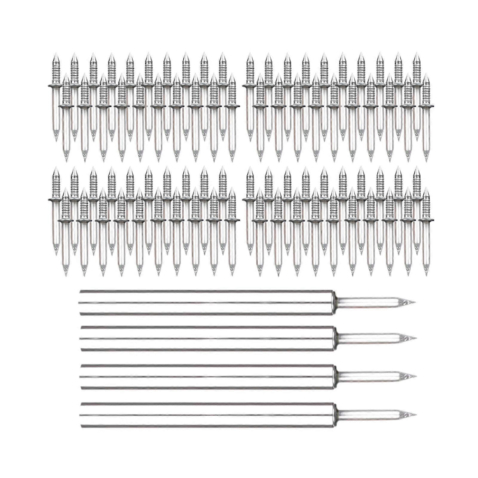 Double Head Thread Nails Skirting Seamless Nails Hardware Multipurpose Fasteners