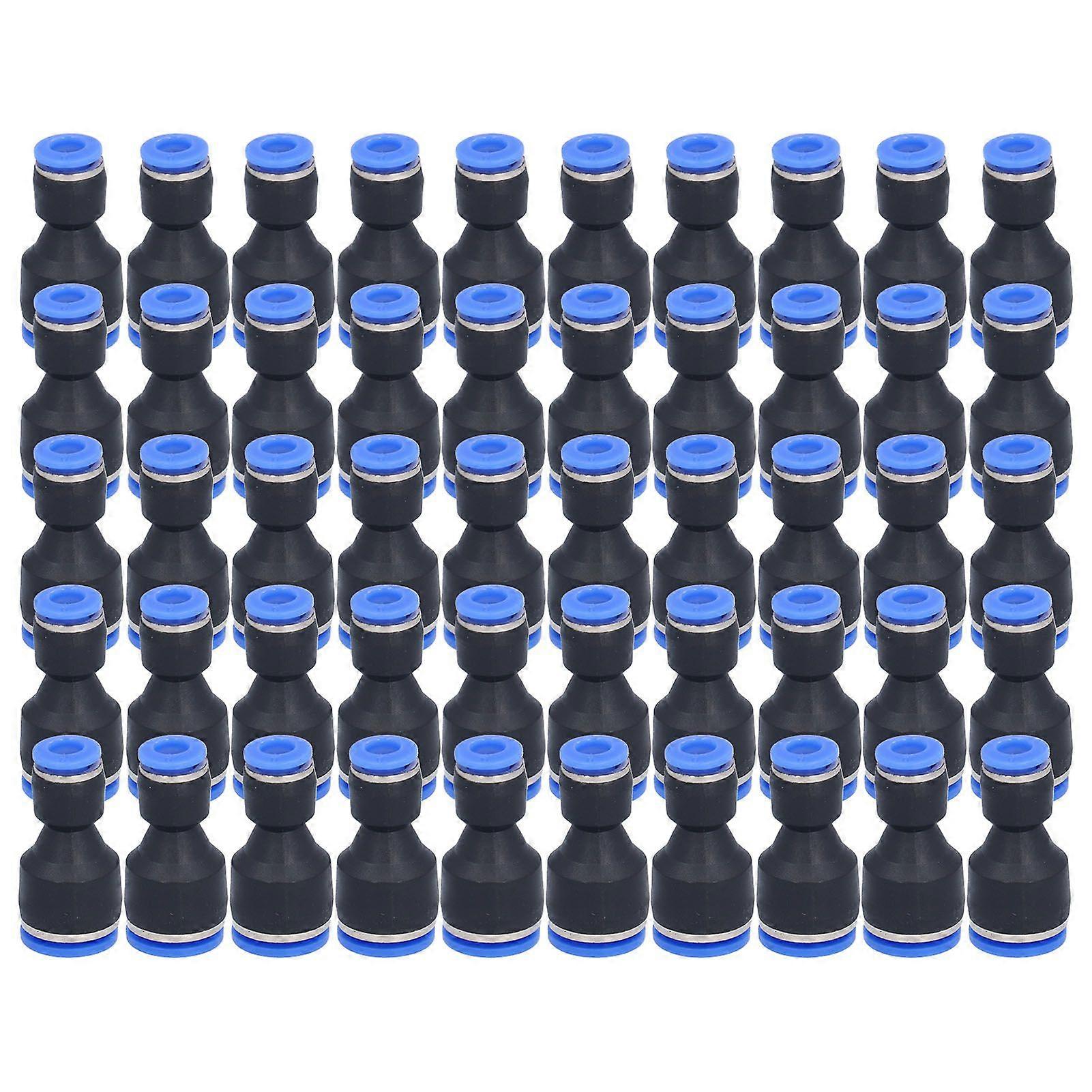 High quality 50pcs P10-6 air pipe quick-insert reducer straight-through