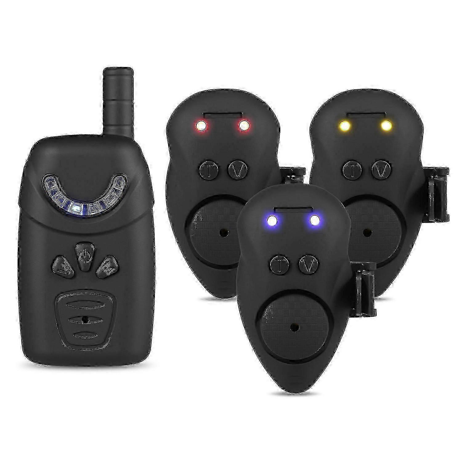 2025 Angelköder-Alarm-Set mit tragbarem Gehäuse Angelköder-Alarm-Set Leuchtender Angelköder Indica