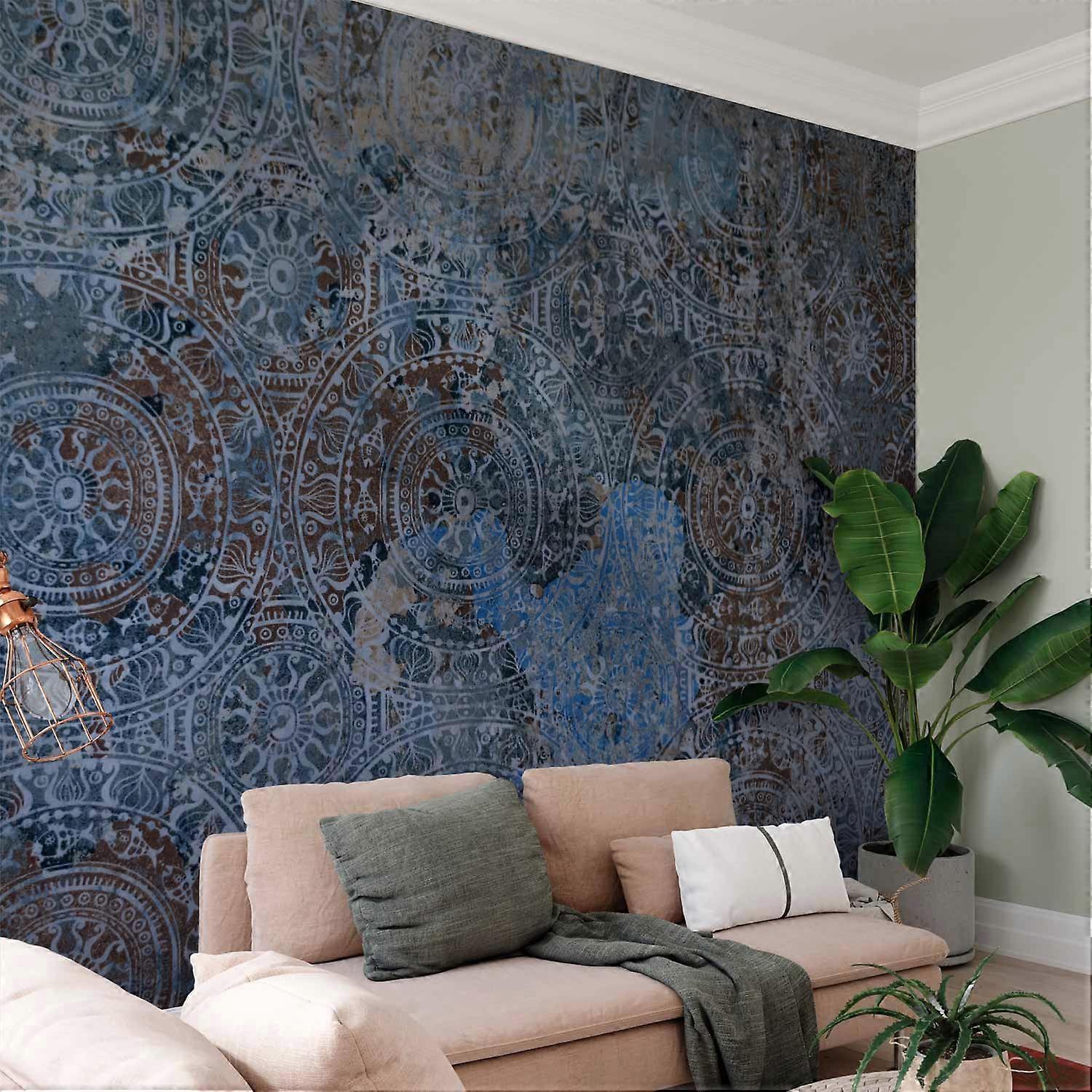 Self-adhesive wall mural - Underwater geometry