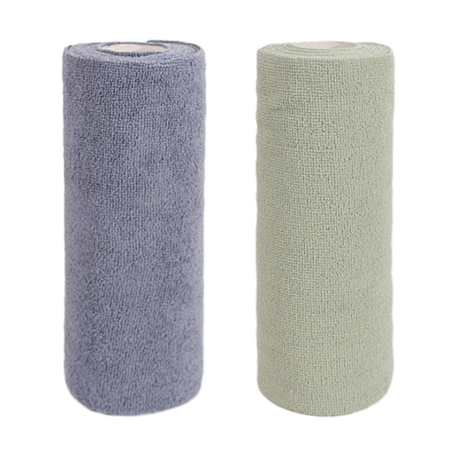 Multifunctional Microfiber Cleaning Cloths - Reusable Washable Rags for Bathroom, Tableware, Pots, and Windows