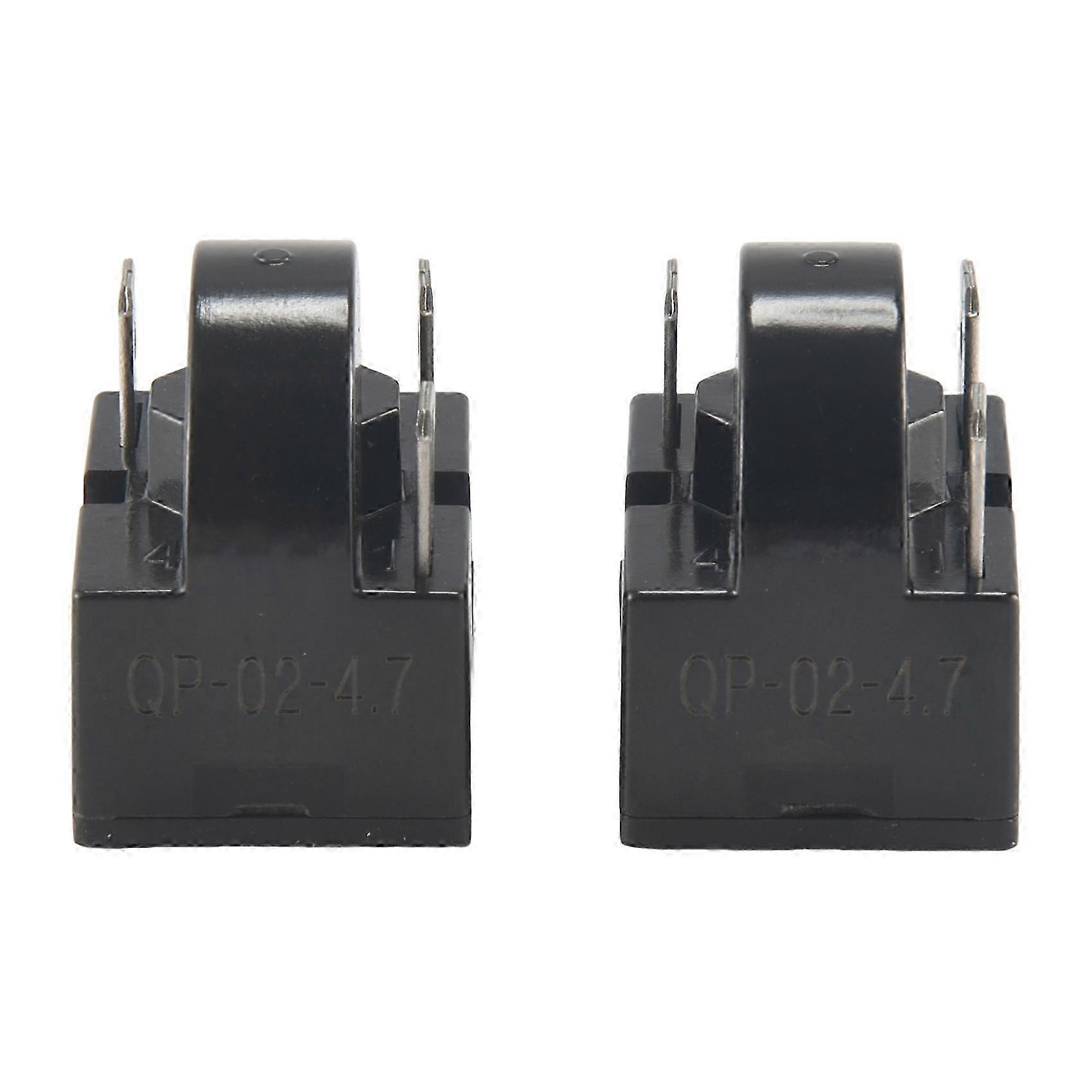 Suitable for 3 Pin QP2-4.7/4R7 4.7 Ohm Refrigerator PTC Starter Relay for Mini Fridges-yi wu