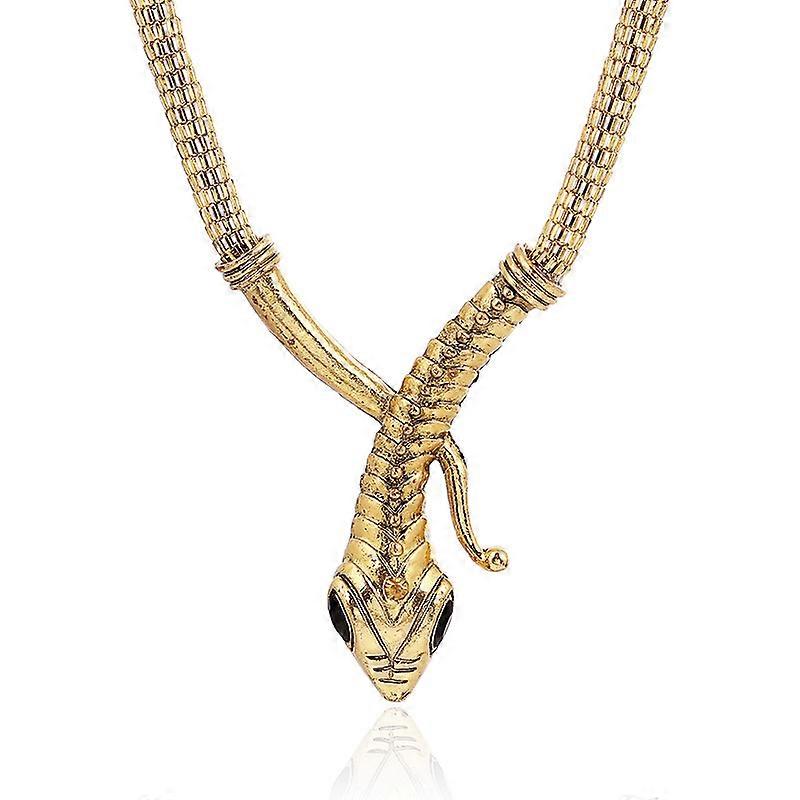 Womens Snake Necklace  One Size