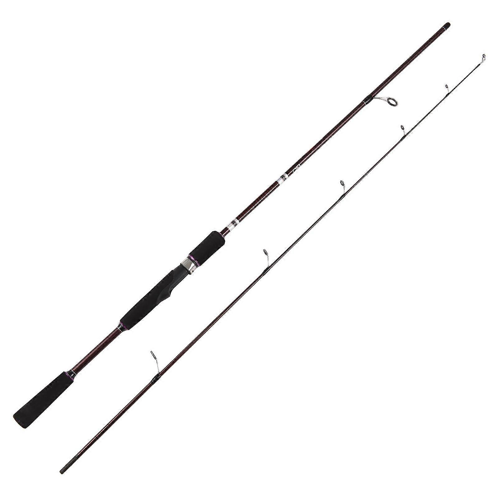 Carbon Spinning Fishing Rod 6ft Solid Casting Fishing Rod with Comfortable EVA Grip