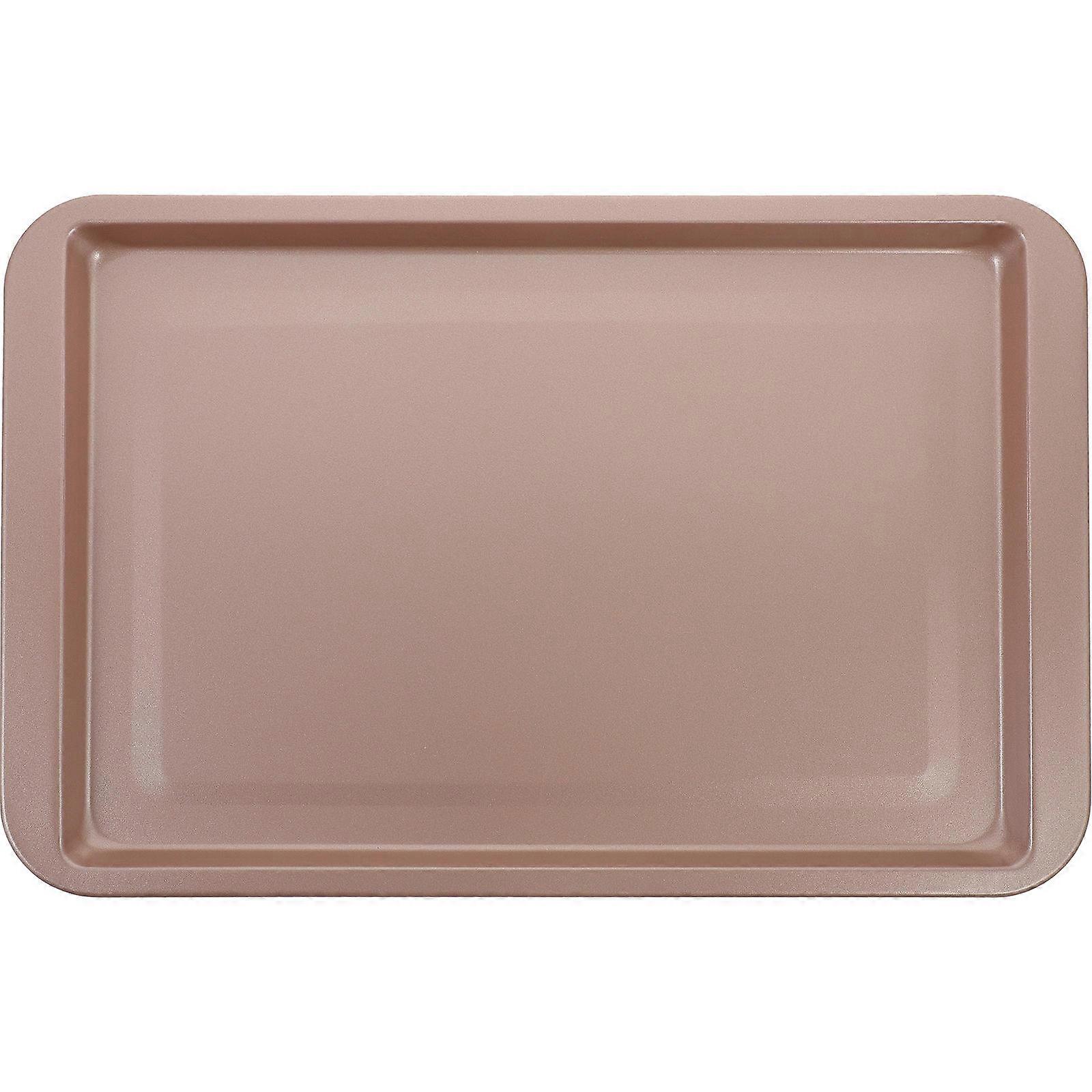 Carbon Steel Cookie Sheet Nonstick Baking Pan For Home Users Rectangular 38.00X25.00X0.10CM 1Set
