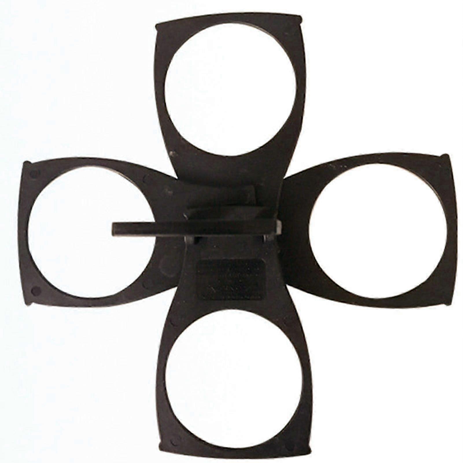 Foldable Cup Carrier for 3/4 Cups, Portable Beverage Holder for Coffee, Beer & Takeout Drinks