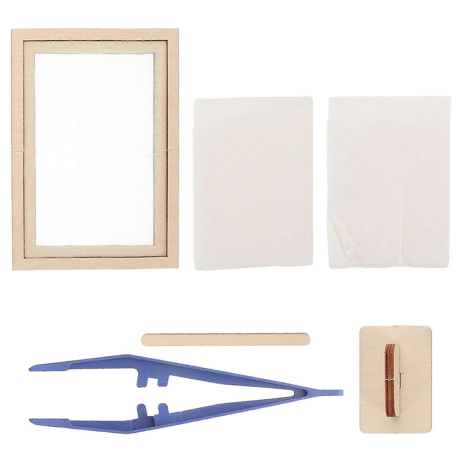 Assembling Paper Crafts Diy Paper Making Kit For Children Educational Tool Multi 10.00X7.00X1.20CM 1Sets