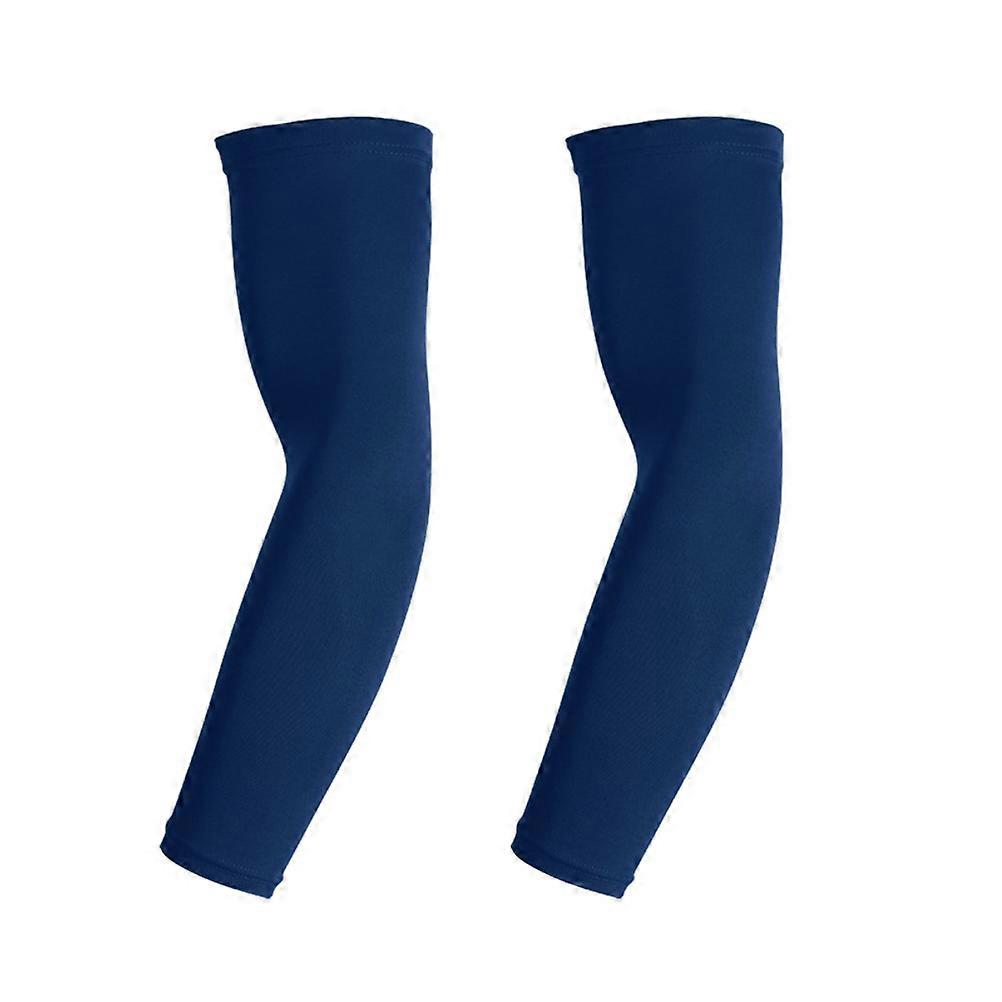 Elbow Guard Sleeve Compression Forearm Protection Sports Activities Polyester 2Pcs