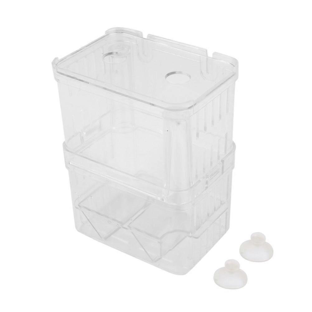 Breeding Box For Aquarium Fish Isolation Function Prevent Fish Jumping Out Small Fish Square Shape 1Pcs