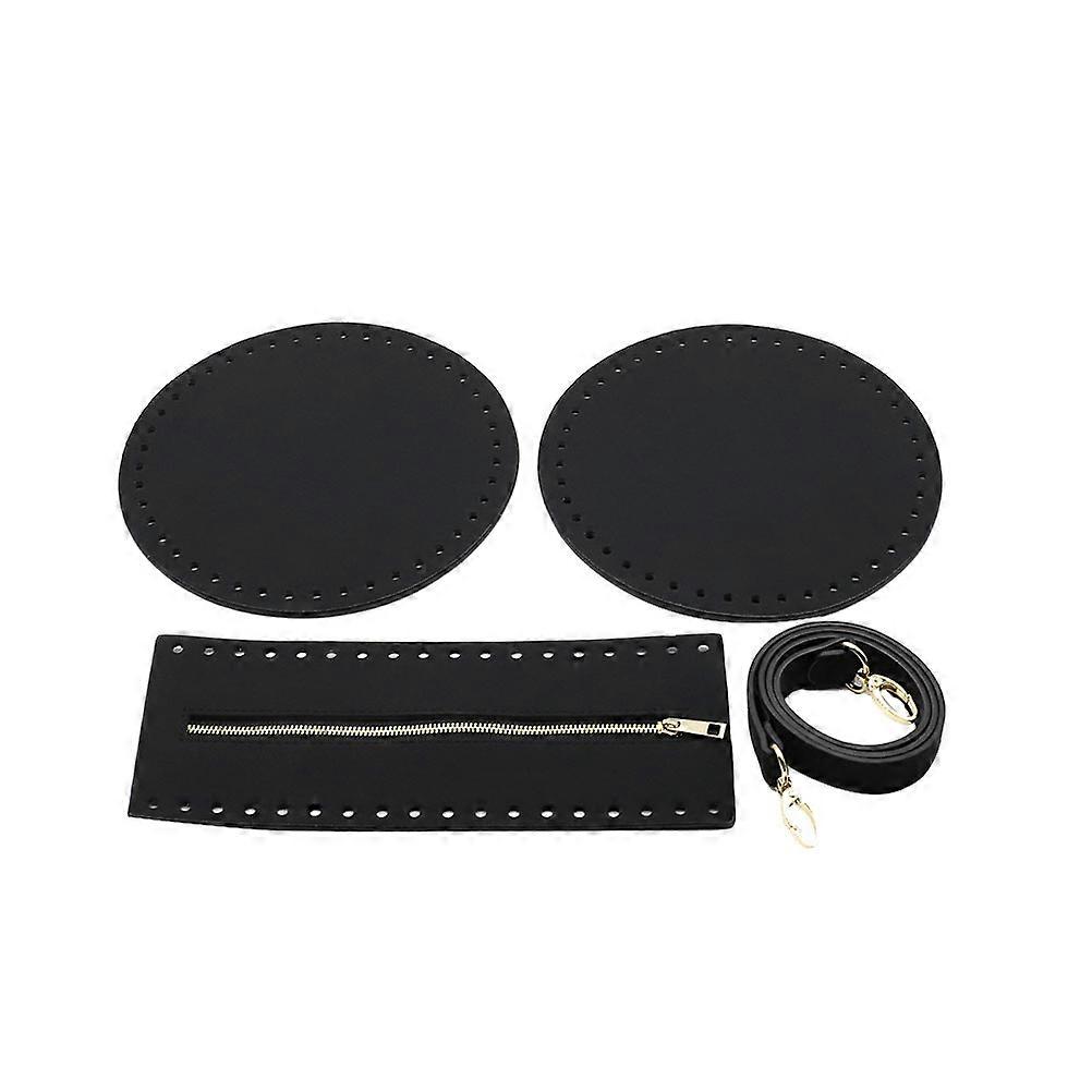 Purse Making Kit Diy Woven Bag Set Diy Projects Craft Enthusiasts Square Shape Pu Leather Durable Use 1 Set