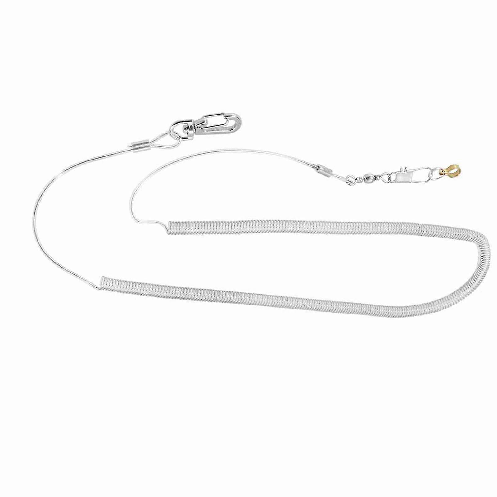 6m Parrot Bird Anti bite Flying Training Rope Leash Kits Random Color (Foot Ring Dia. 6.5mm)