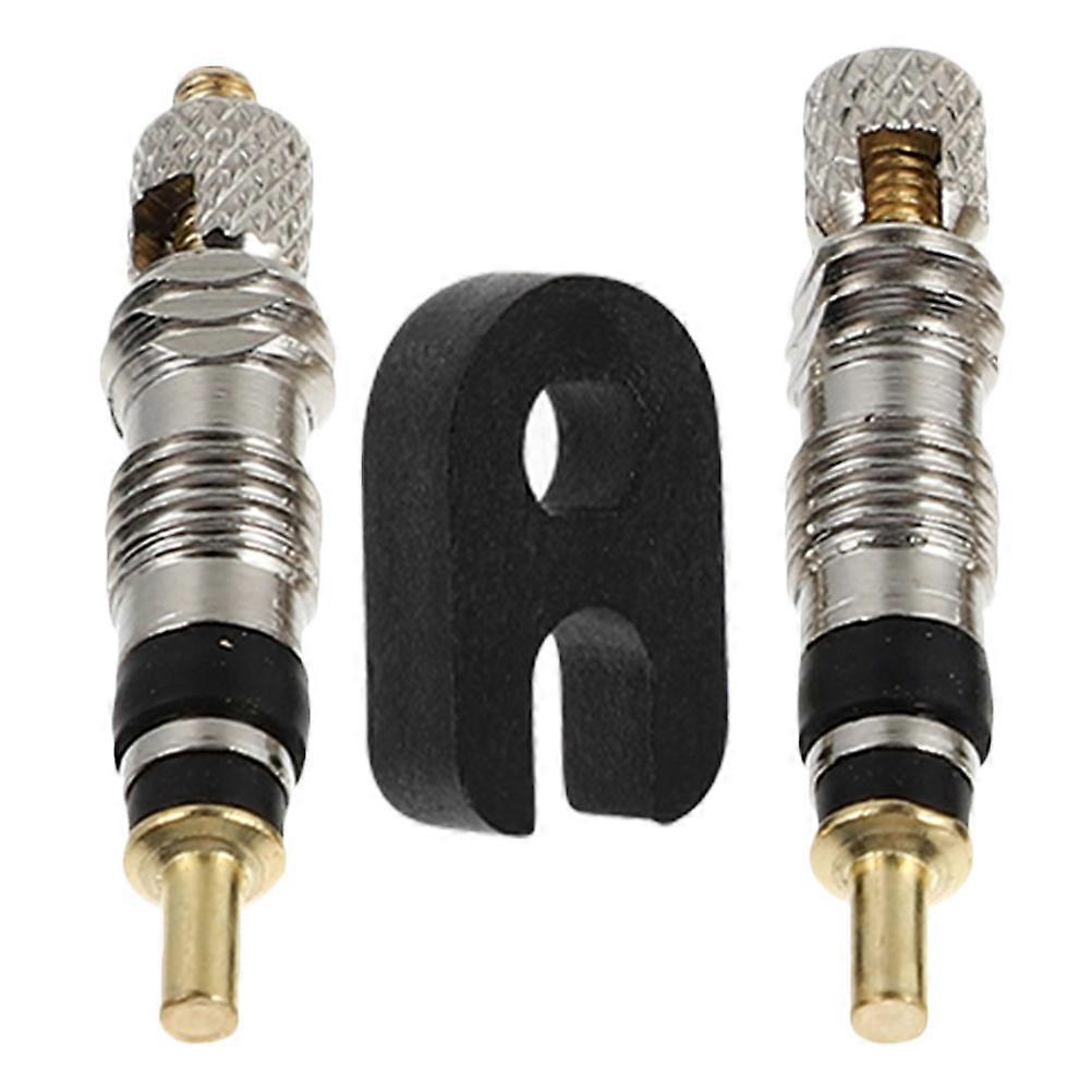 Tire Valve Removal Tool Presta Valve Core Kit For Professional Mechanics 2Pcs Alloy Removable Valve Core