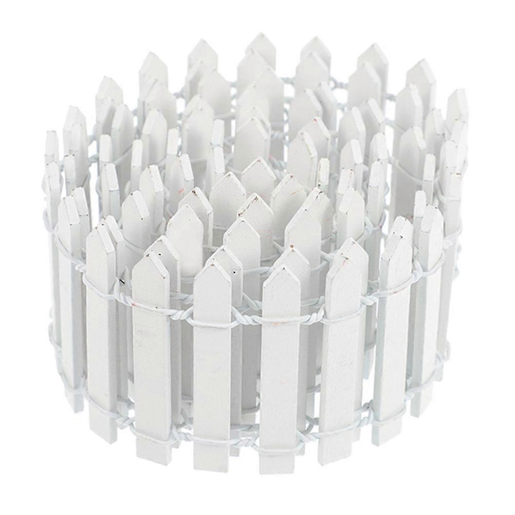 Garden Fence Decorative Mini Fence Model Landscape Scene 1Pack