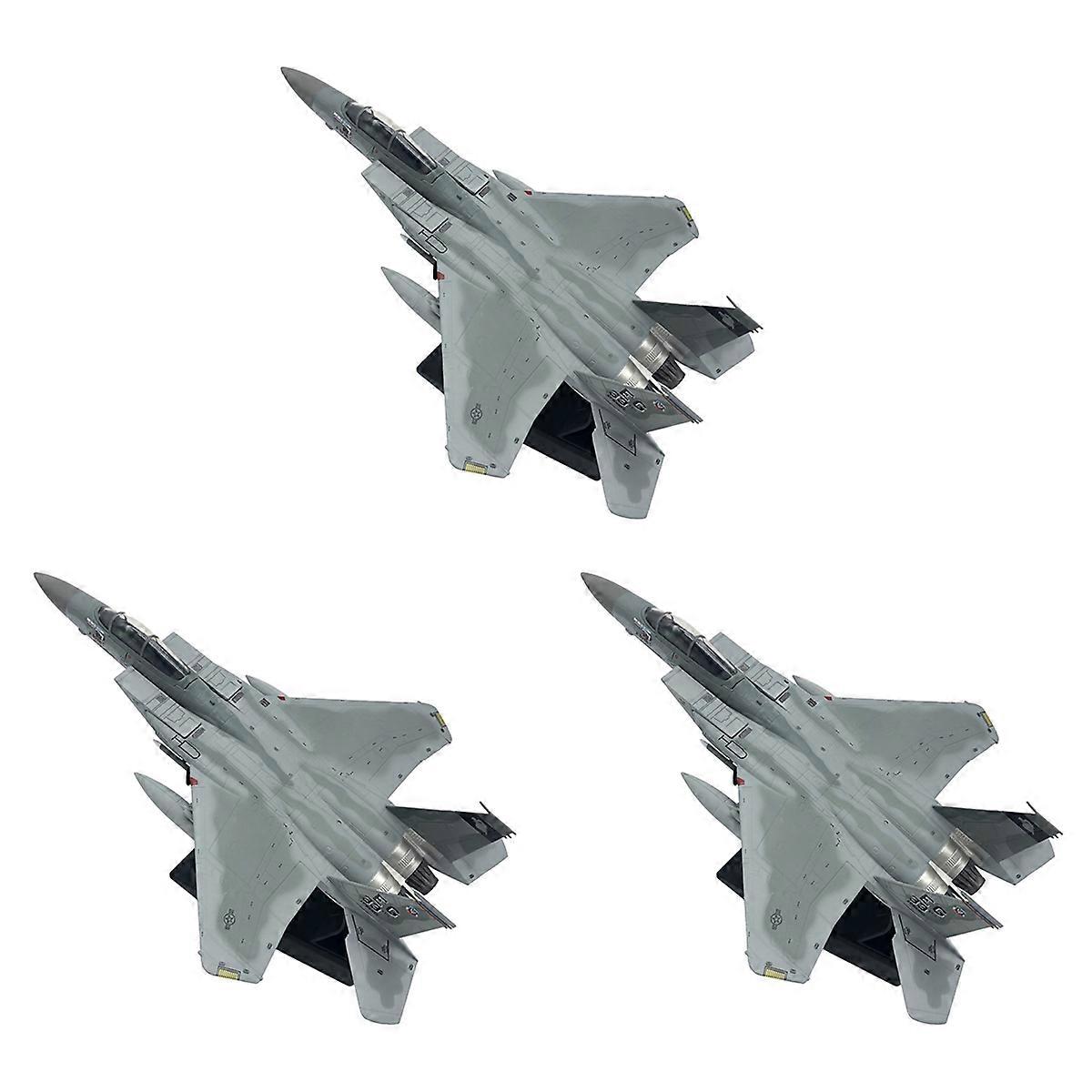 1/100 Scale Diecast Airplanes F15 Eagle American Navy Airplanes Model