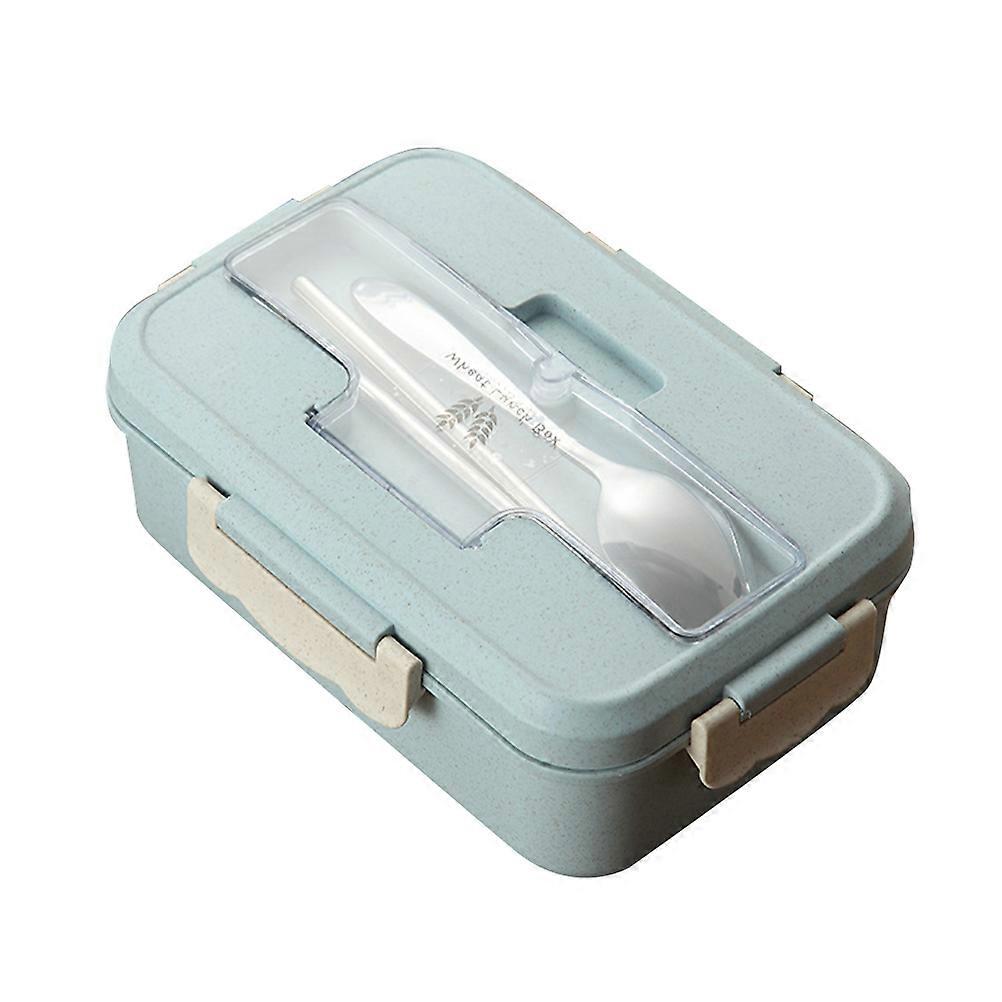 Reusable Meal Prep Containers Lunch Box Microwave Safe Rectangular Use Blue 1Pack