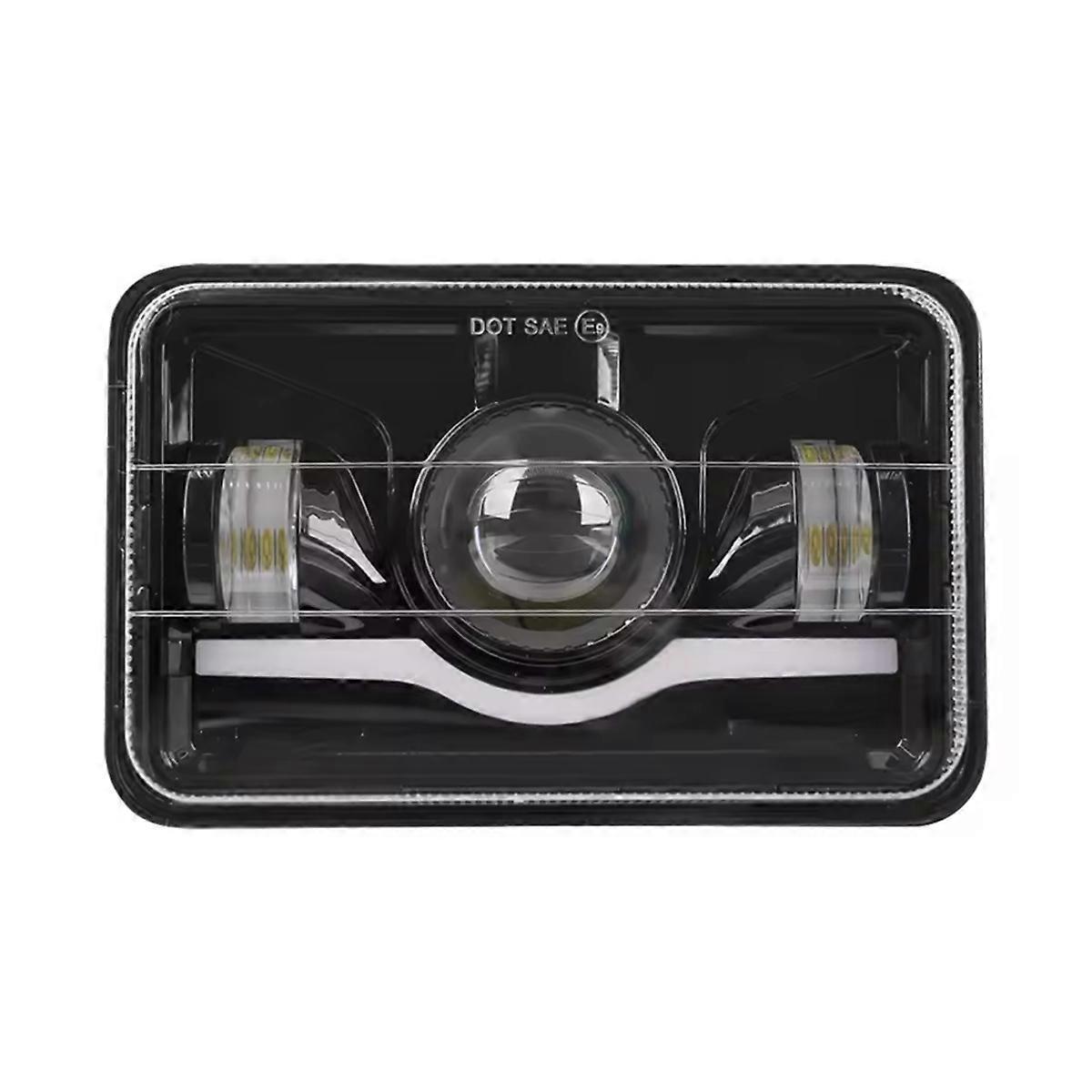 Projector Spherical Lens 4X6in LED Headlight H4656 H4651 LED Headlamp