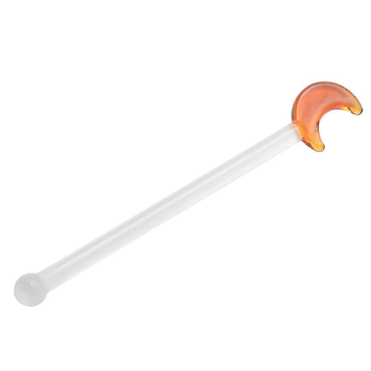 Transparent Mixer Sticks Handmade Mixing Sticks for Cocktails Creative Mixing Sticks for Drinks and Coffee Ideal for Bar and Party