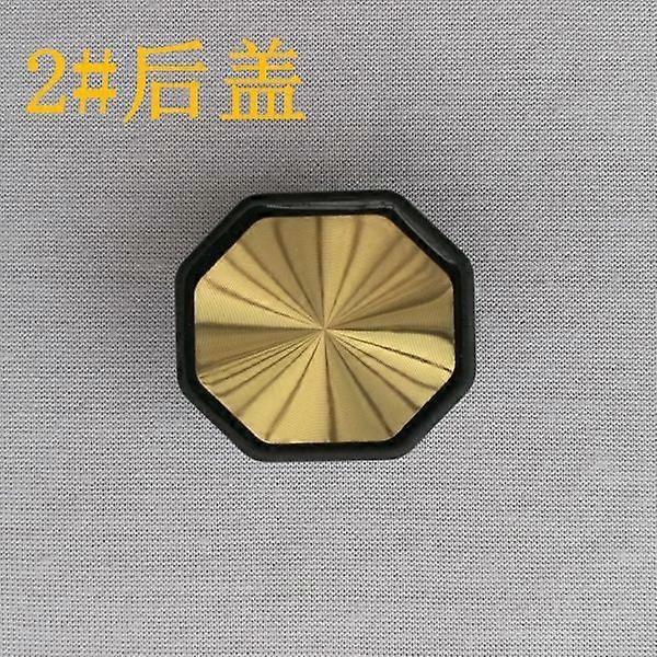 Pickle Racket End Cover Badminton Racket Handle Replacement Cap Badminton Racket Butt Cap for Badminton Tennis Rackets Golden