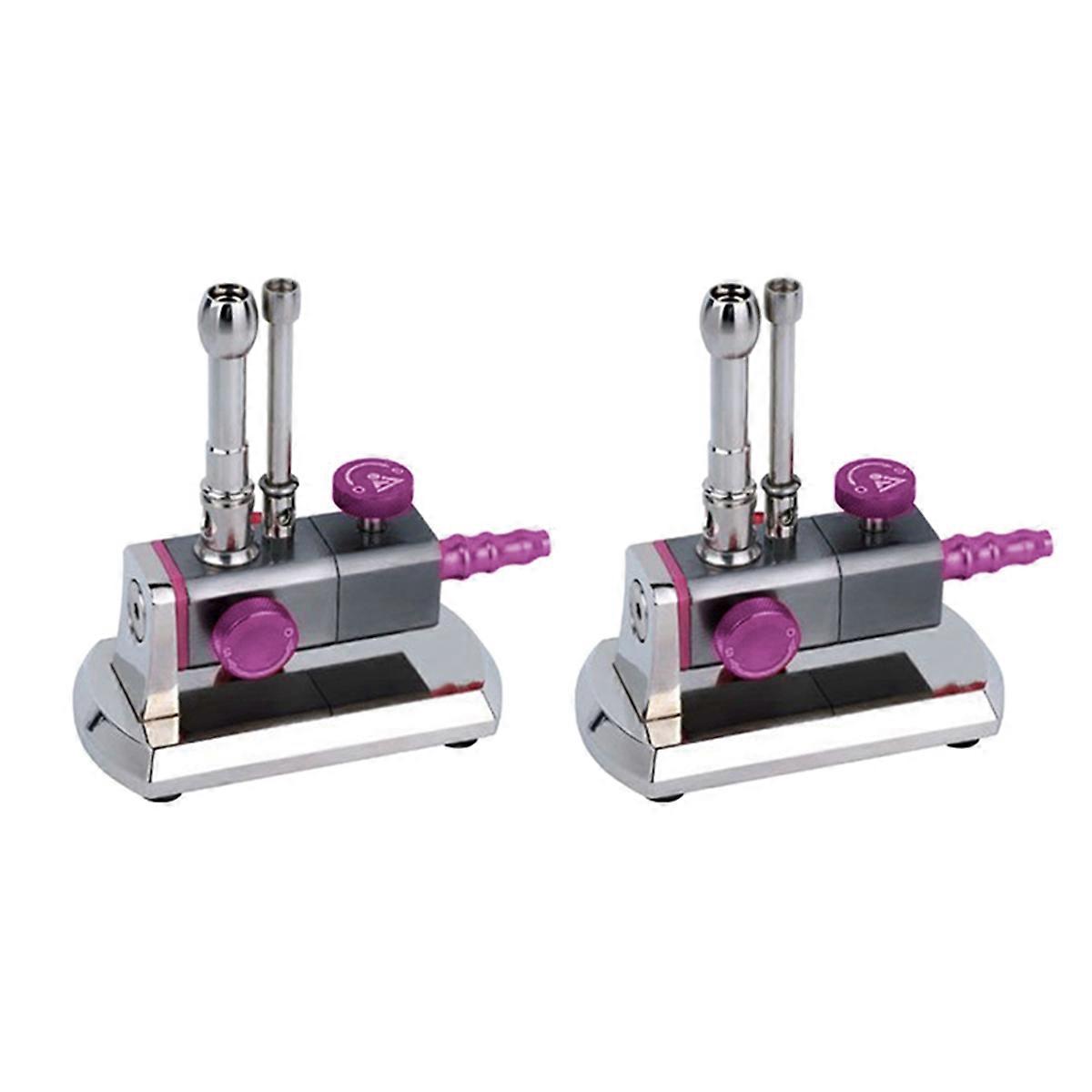 Double Tube Lab Rotatable Gas Light for Bottled Bunsen Burner Lab