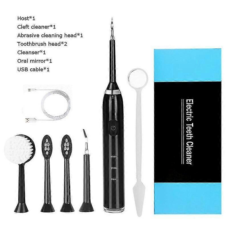 Six-in-one 3-Speed Electric Toothbrush Usb Charging High-Frequency Vibration