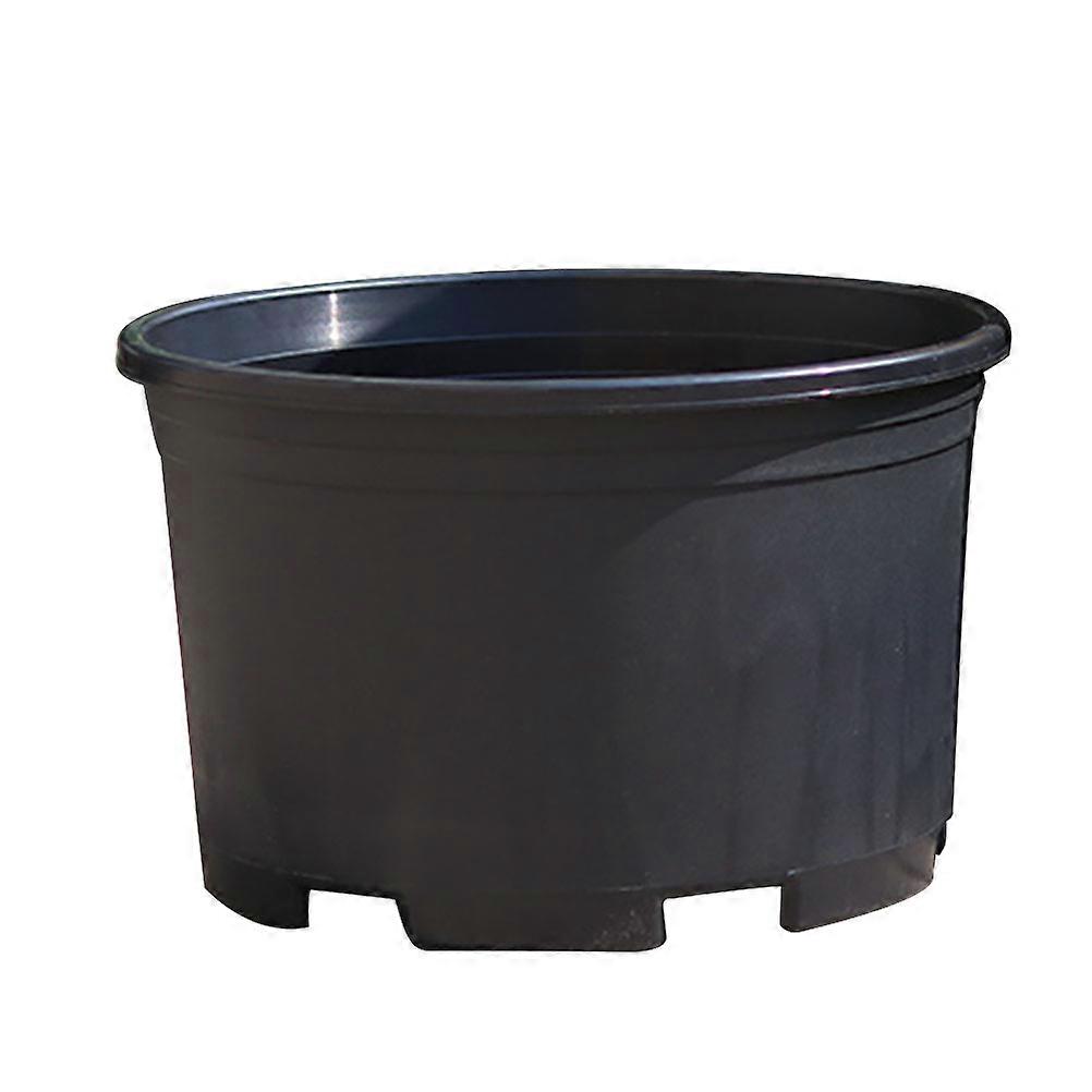 Indoor Flower Pots Plastic Planter Pot With Drainage Hole For Friends Who Love Planting 30x30cm Round Shape Durable 1Pack