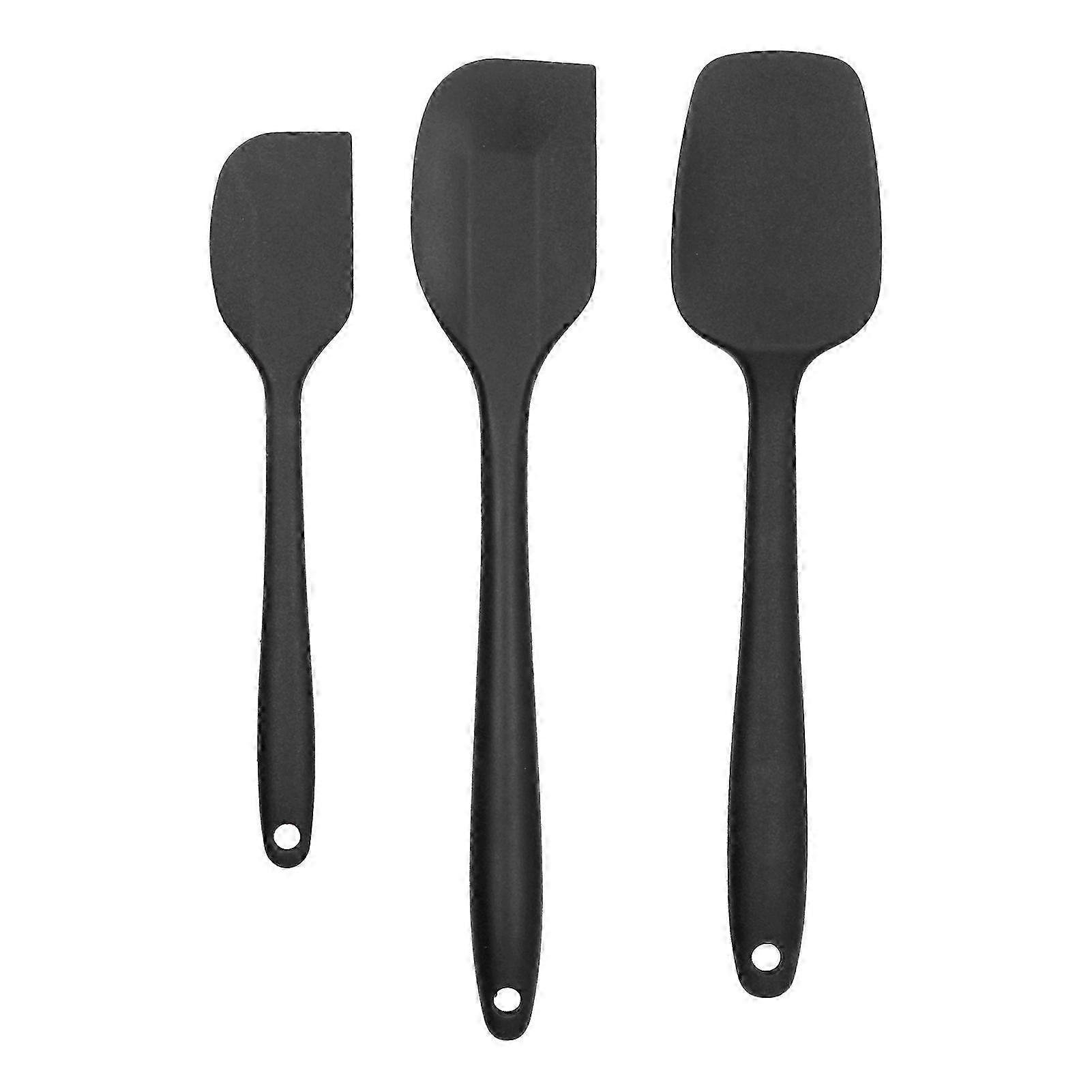 Heat Resistant Silicone Spatula for Baking and Cooking - Non-Stick Cream Scraper for Kitchen