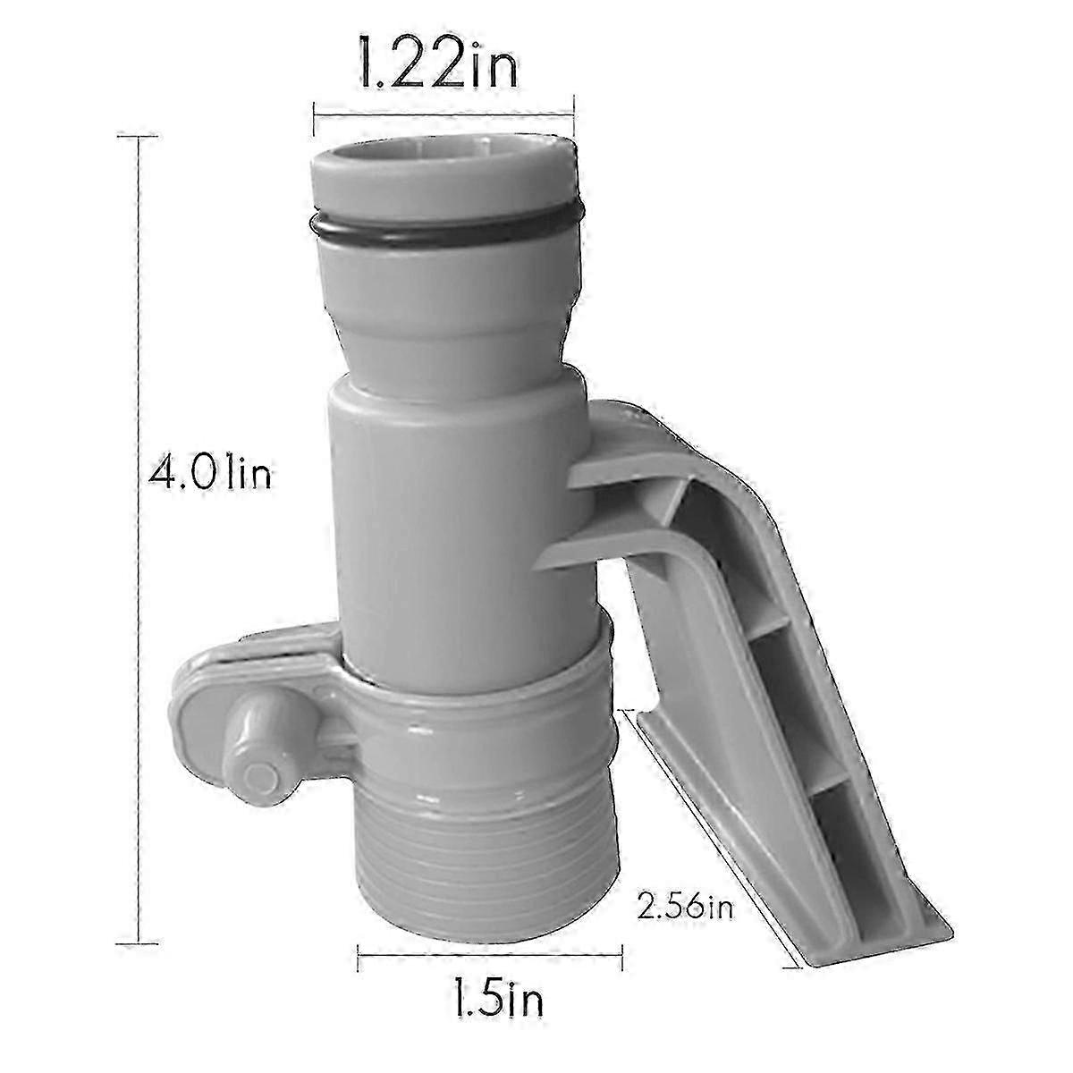 1.25 Inch Nozzle Hose for Swimming Pool Filter Replacement under 1000 Gallons Per Hour Ground Pool Kit