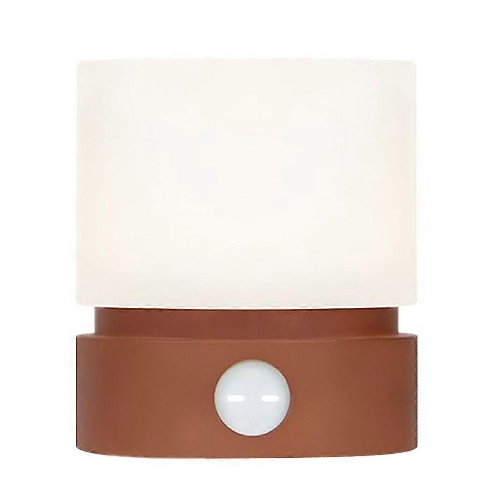 Timer Night Light,Dimmable Led Bedside Lamp,Sleep Aids Light,Rechargeable,Battery Operated-Red