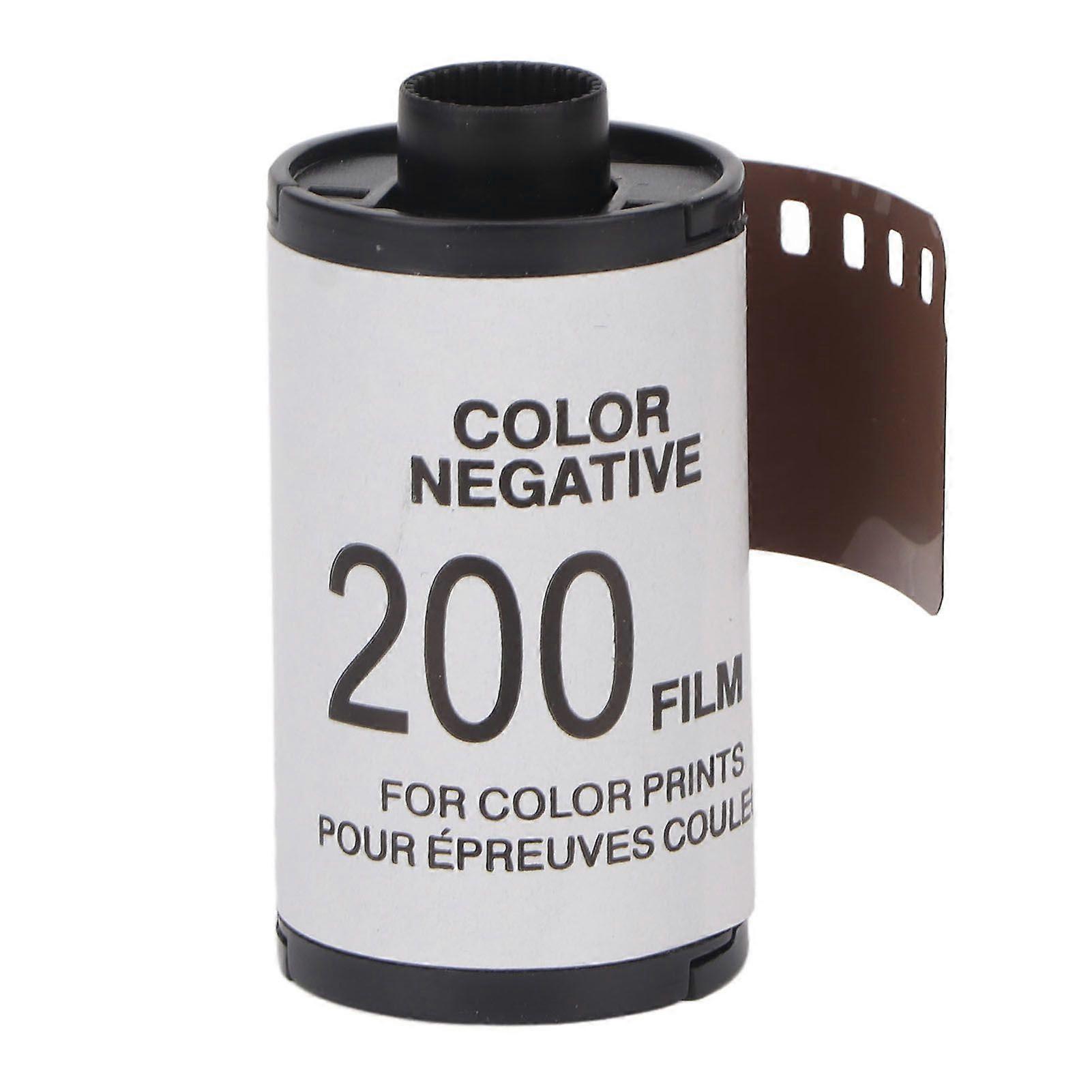 2025 Latest Model 8 Sheets Camera Color Film 35mm ISO200 High Definition Wide