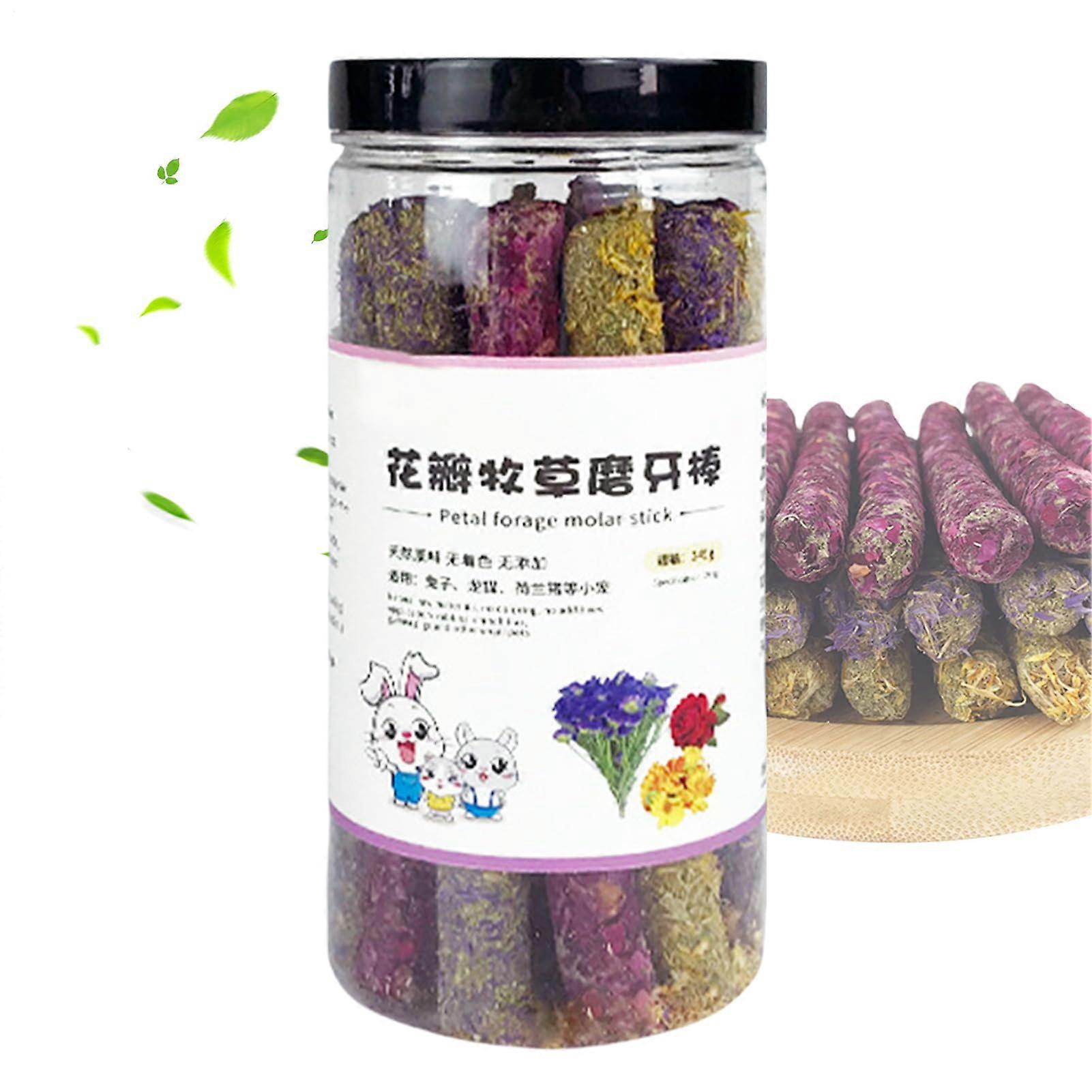 Zahnen Stick for Small Pets, Natural Ferret Chew Sticks, Healthy Interactive Teeth Treatment for Squirrels and Chinchillas