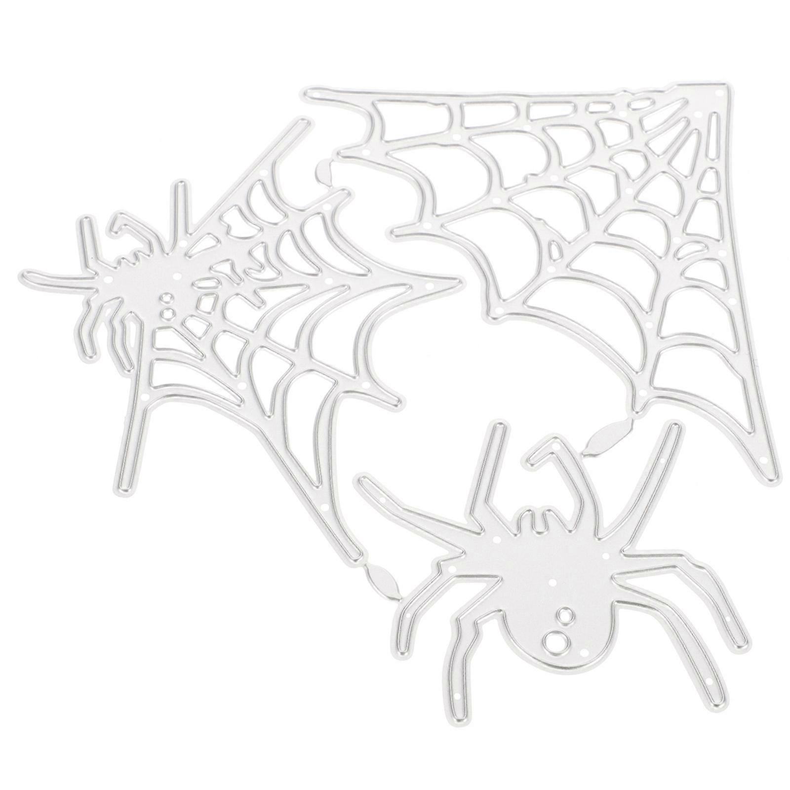 Spider Web Cutting Die Carbon Steel for Crafting DIY Stencil Card Making