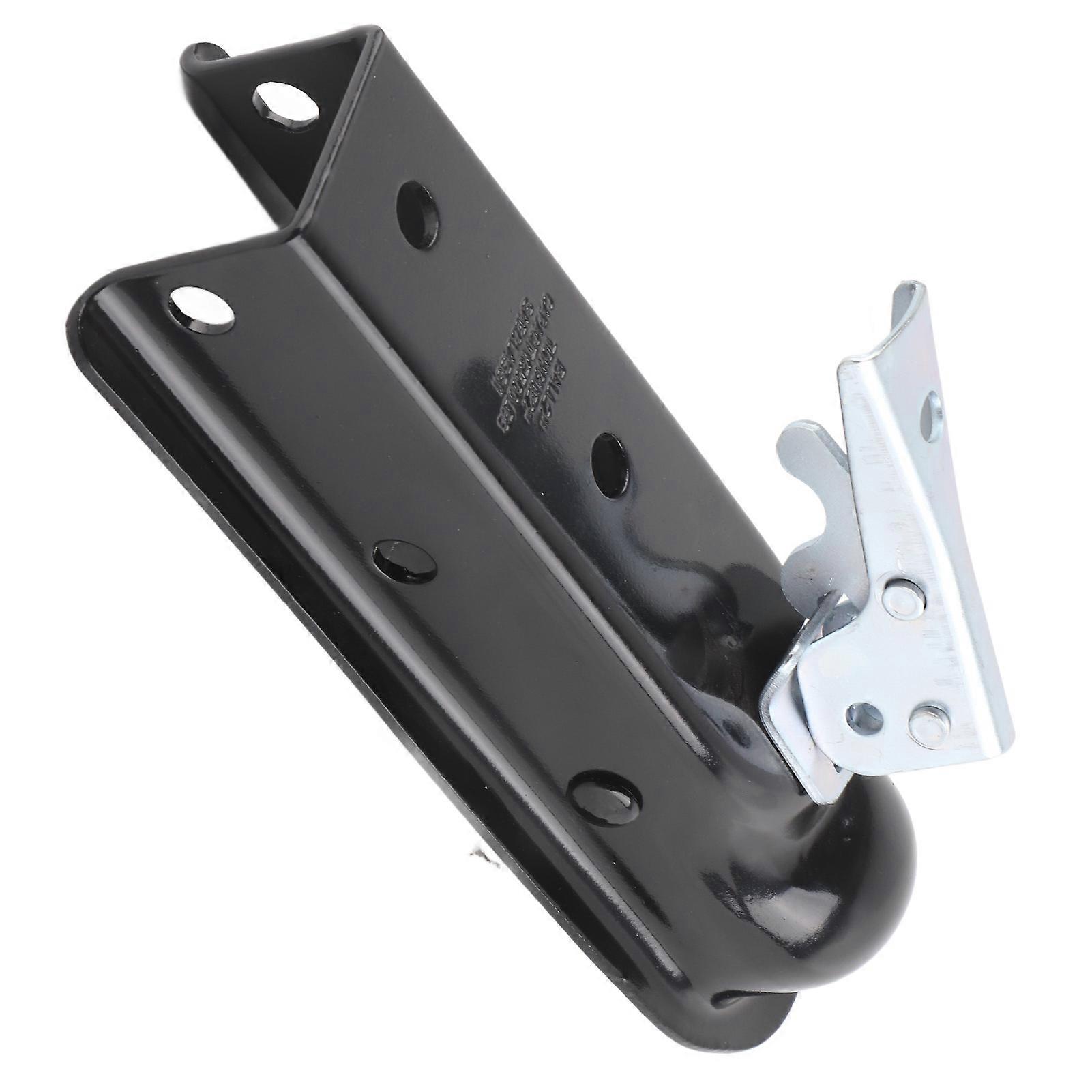 3500LBS Straight Trailer Tongue Coupler with 2in Hitch Ball for Towing RV Boat Camper