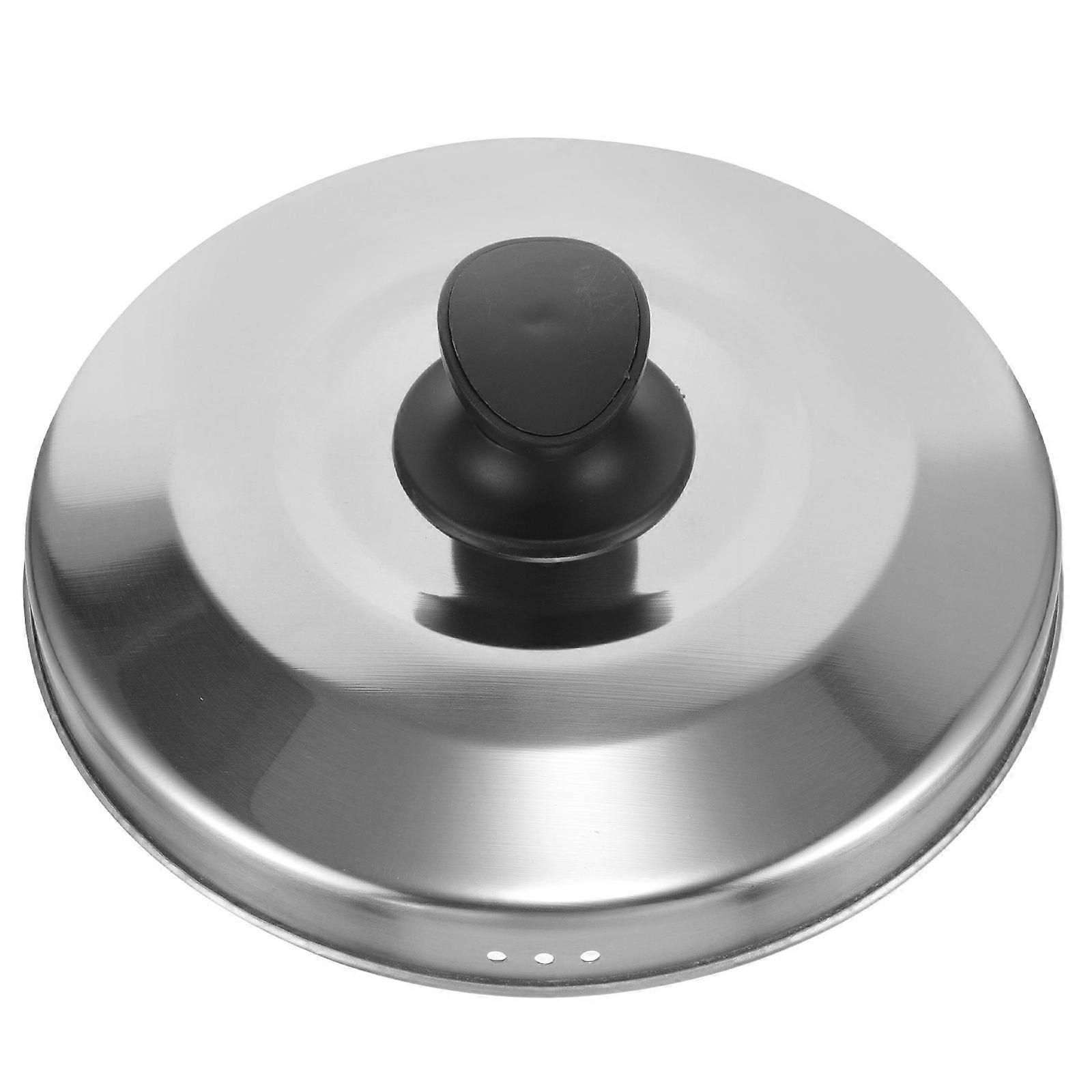 Rice Cooker Lids Metal Pot Cover Easy to Clean Round Shape for Home Users 21.00X21.00X5.00CM 1Pack