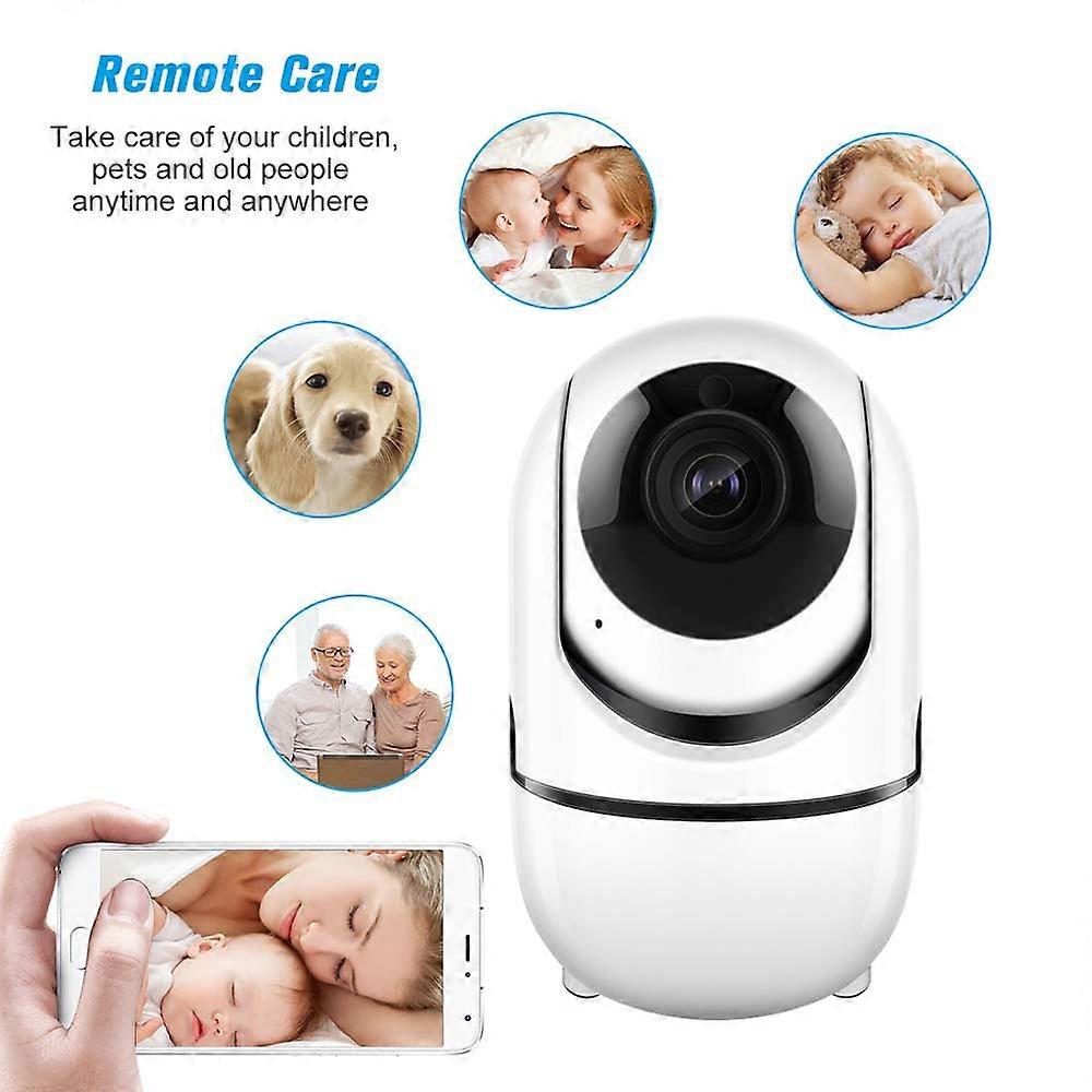 Home Indoor Security 1080P Wireless WiFi Surveillance Camera with Night Vision,Motion Detection,Remote Access,Two-way o
