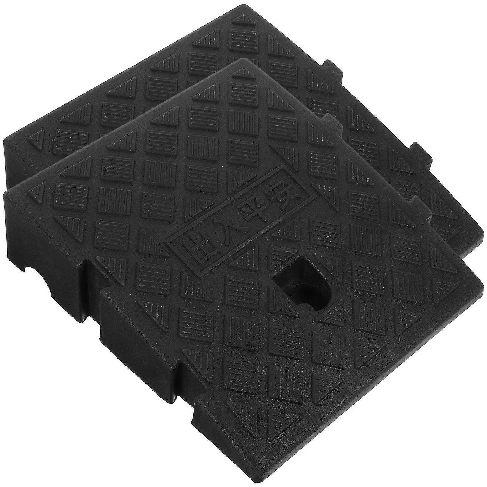 Rampe Heavy Duty Use für stark frequentierte Bereiche Rollstuhlzugang 27,00 x 25,00 x 7,00 cm 2er-Pack