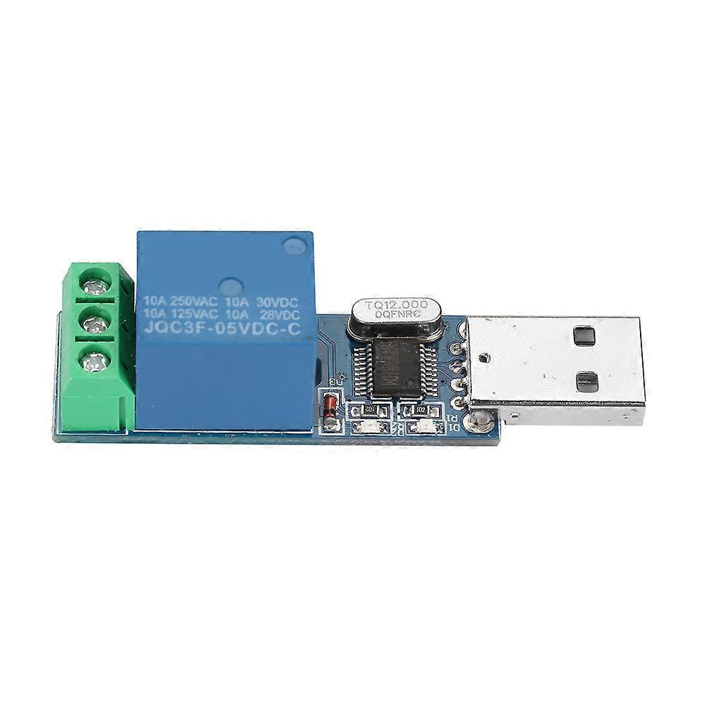 USB Relay Module MCU PC USB Smart Control Switch Jog Self Locking