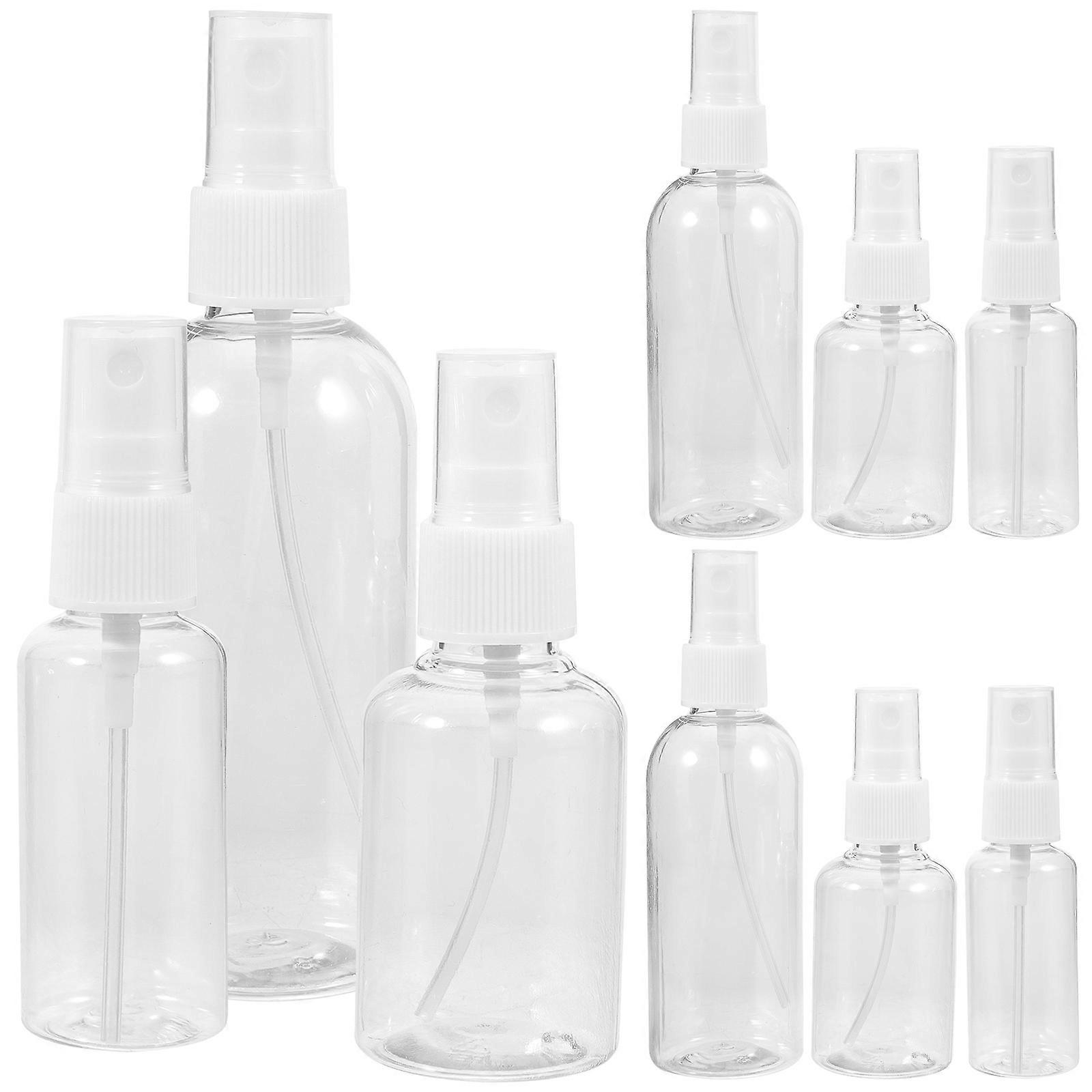 Travel Spray Bottle 9Pcs Pet Assorted Color Leak-Proof Design for Travel Use