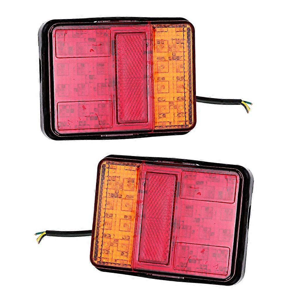 Trailer taillight 2pcs with 30LED for heavy trucks