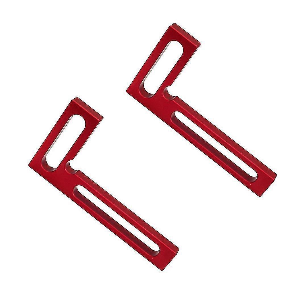 2x 90 Degree Precision Woodworking Tools Positioning Squares Minisquare 10cm
