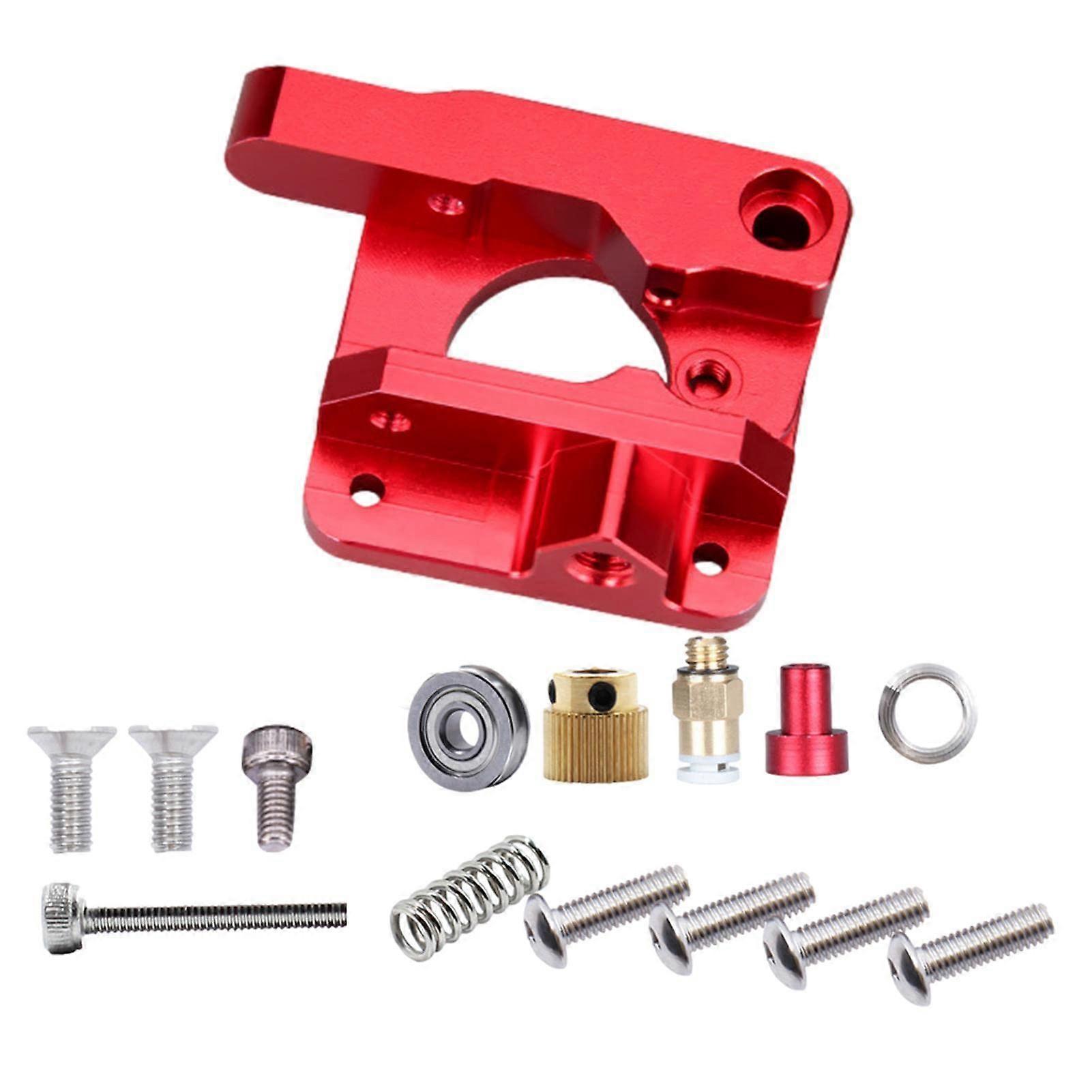 Druckerextruder Kit Gear Extruder Upgrade Kit MK8 Extruder Aluminum Block Extruder 1.75mm Filament for Ender 3