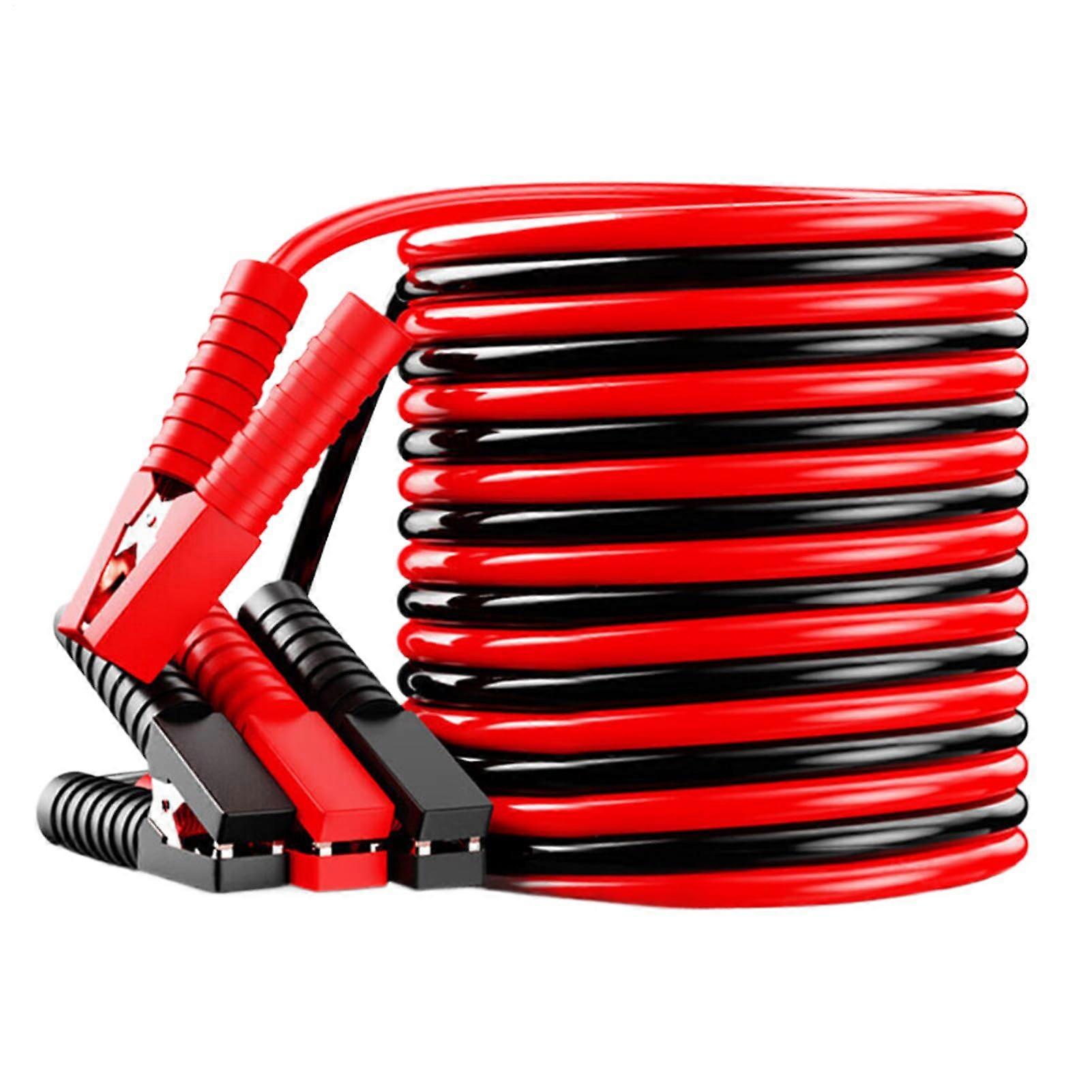 Auto Jumper Cable Performance Booster with Alligator Clips  Emergency Roadside for 12V 24V Vehicles Trucks Cars  Safe Reliable Jump Start