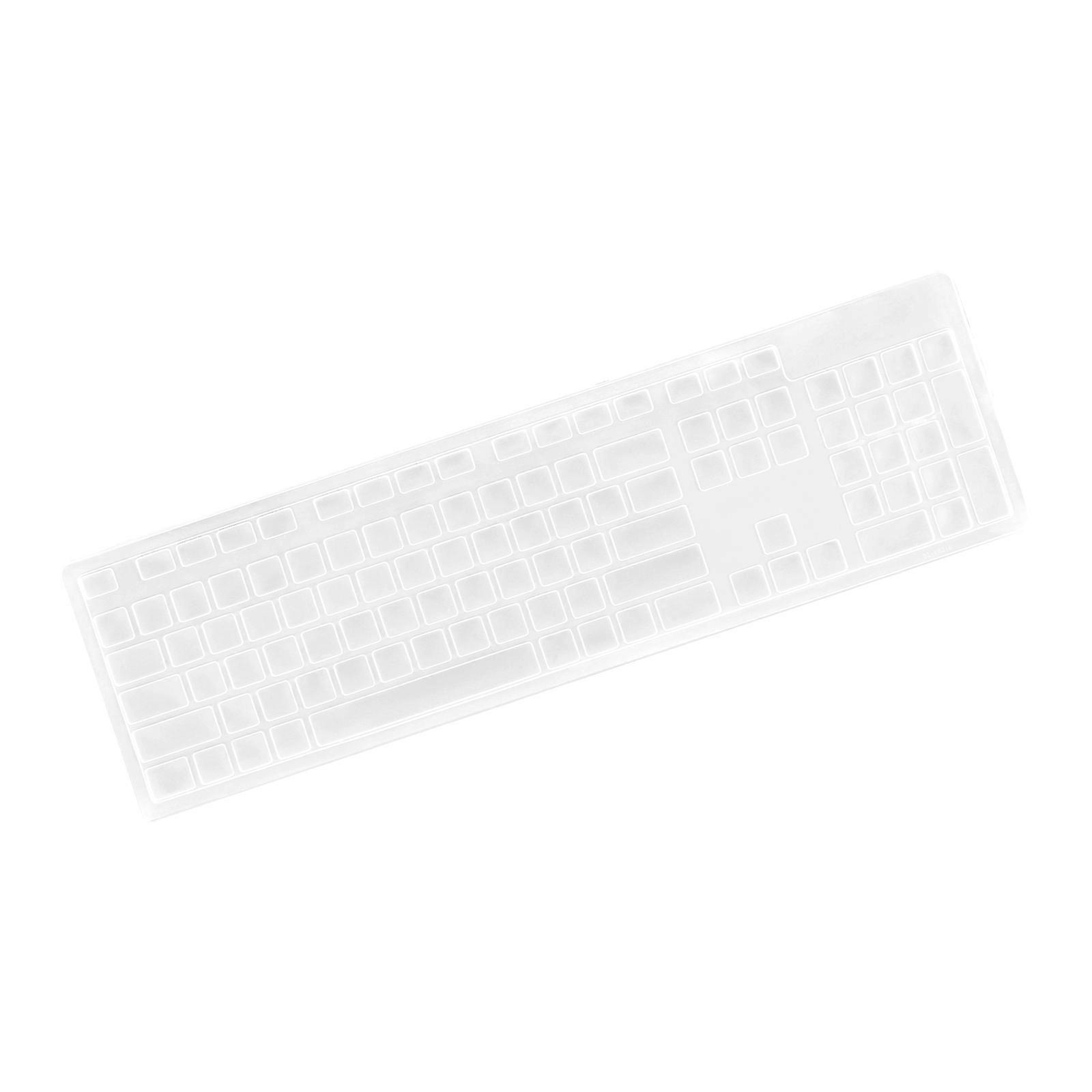 POPETPOP Keyboard Film Protector Compatible with Dell Keyboard 1 Set Transparent Cover Skin