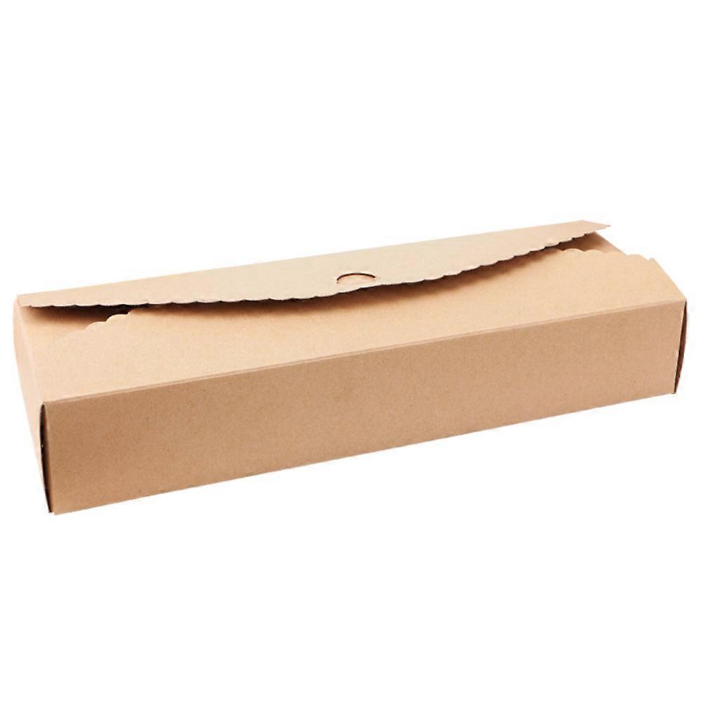 20 Pieces Khaki Macaron Boxes for Cake Dessert Shop Display and Storage Use 4-Cavity