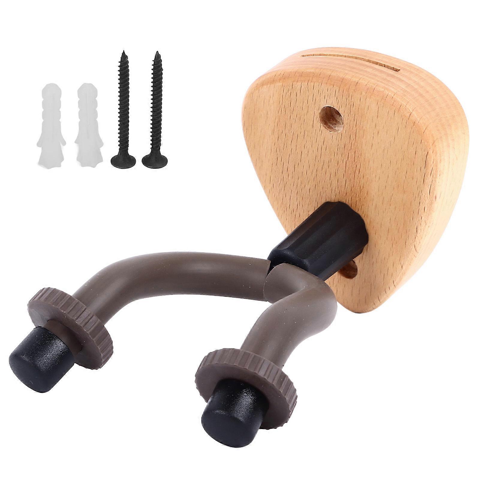 Guitar Wall Hanger Minimalist Guitar Wall Mount Display Hook Holder for Home Instrument Shops Without Hygrometer
