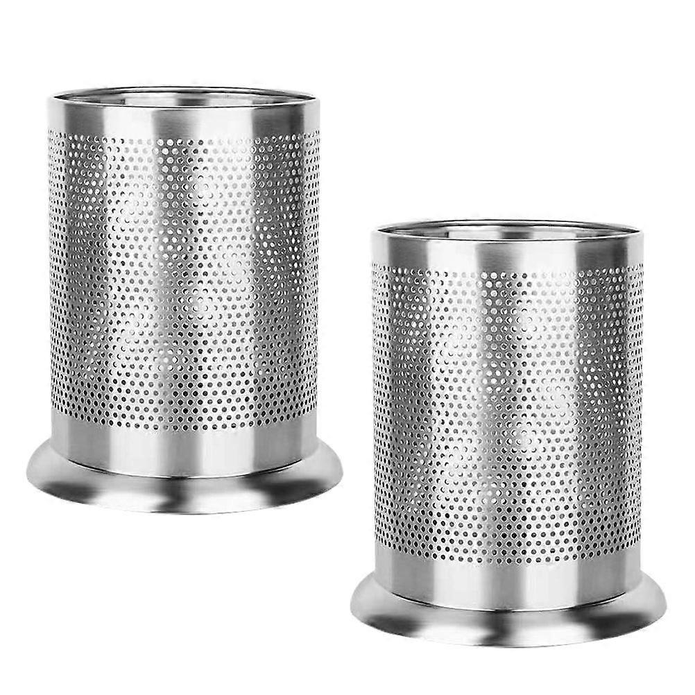 Straw Holder for Reusable Straws Stainless Steel Tube for Kitchen Use Simple and Practical Design 16.00X12.50X10.00CM 2Pcs