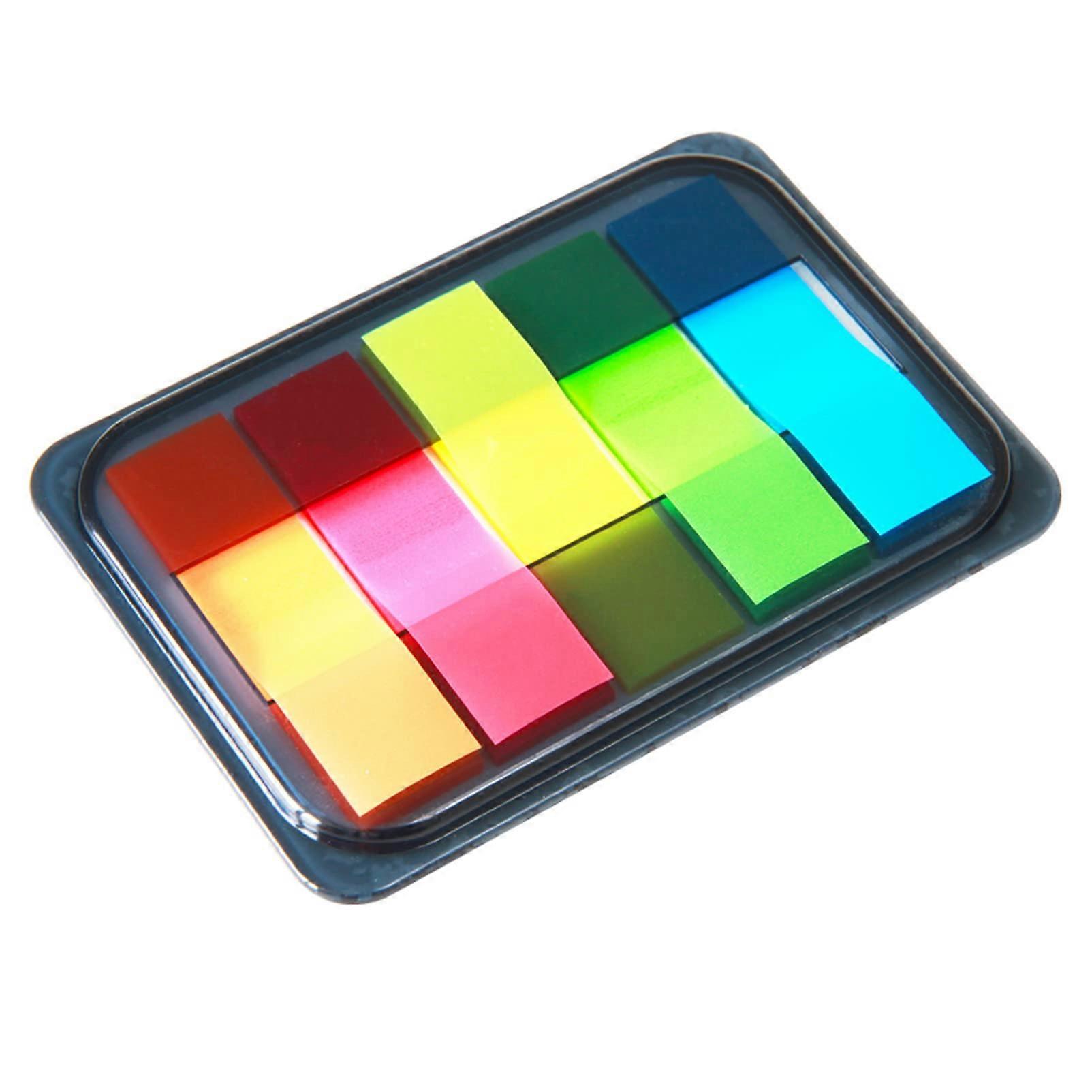 Sticky Notes 1 Pack 5 Colors 20 Sheets per Color SelfStick Notes Indicator Strips Indicator Stickers Sticky Notes Set