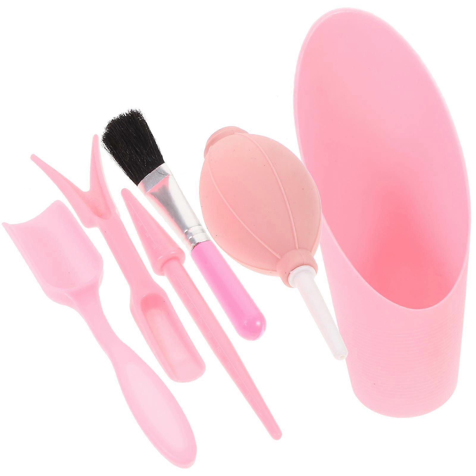 Mini Flower Succulent Gardening Tools Pink Anti-Rust Durable Transplanting Aeration 1Set