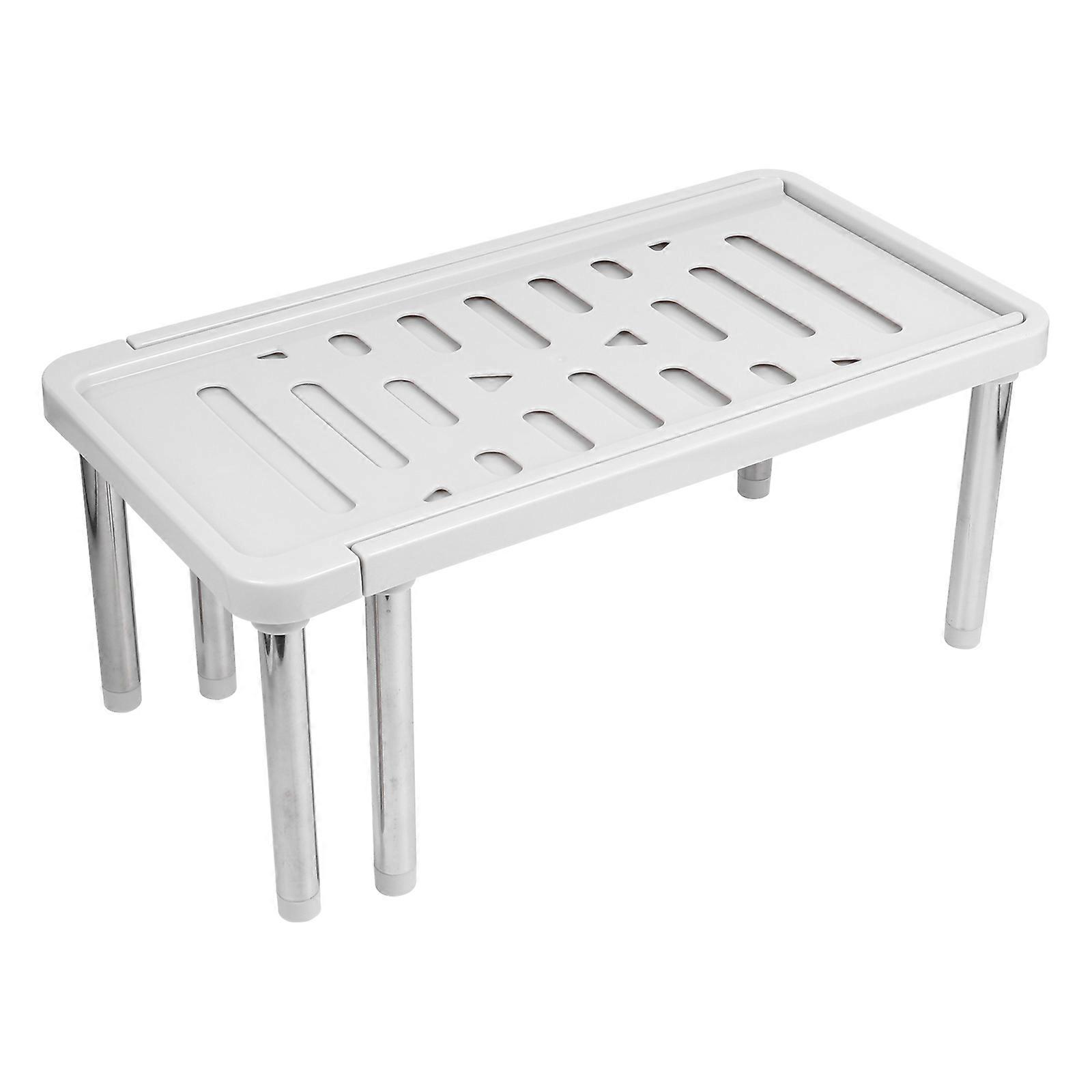 1Pc Retractable Shelf Multifunction Storage Rack Household Sundries Organizer