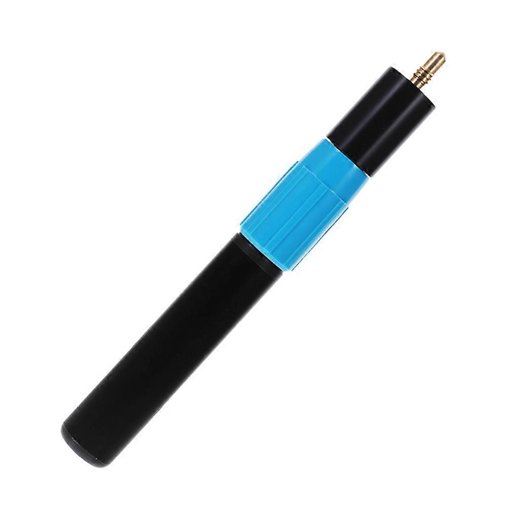 Telescopic Pool Cue Extension Portable Pool Cue Stick Extender Round Teeth Shape 1Pcs