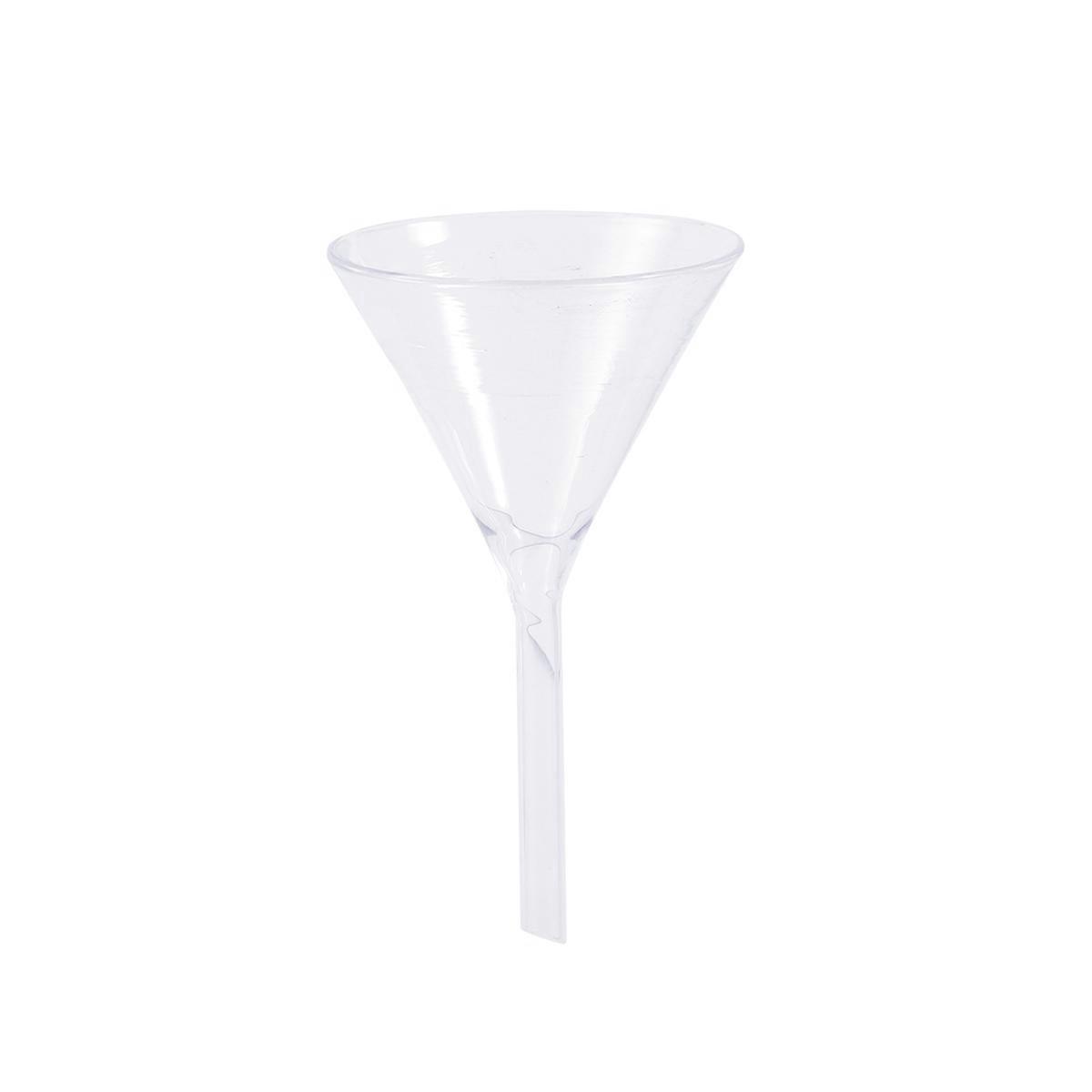 Triangle Funnel Borosilicate Glassware for Laboratory Analytical Chemistry Experiments, Reusable Thick Design